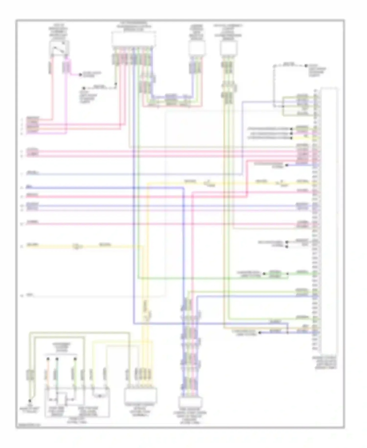 XC70 Volvo II facelift (2013-2016): Wiring diagram engine performance 3.0l turbo (5 of 5)
