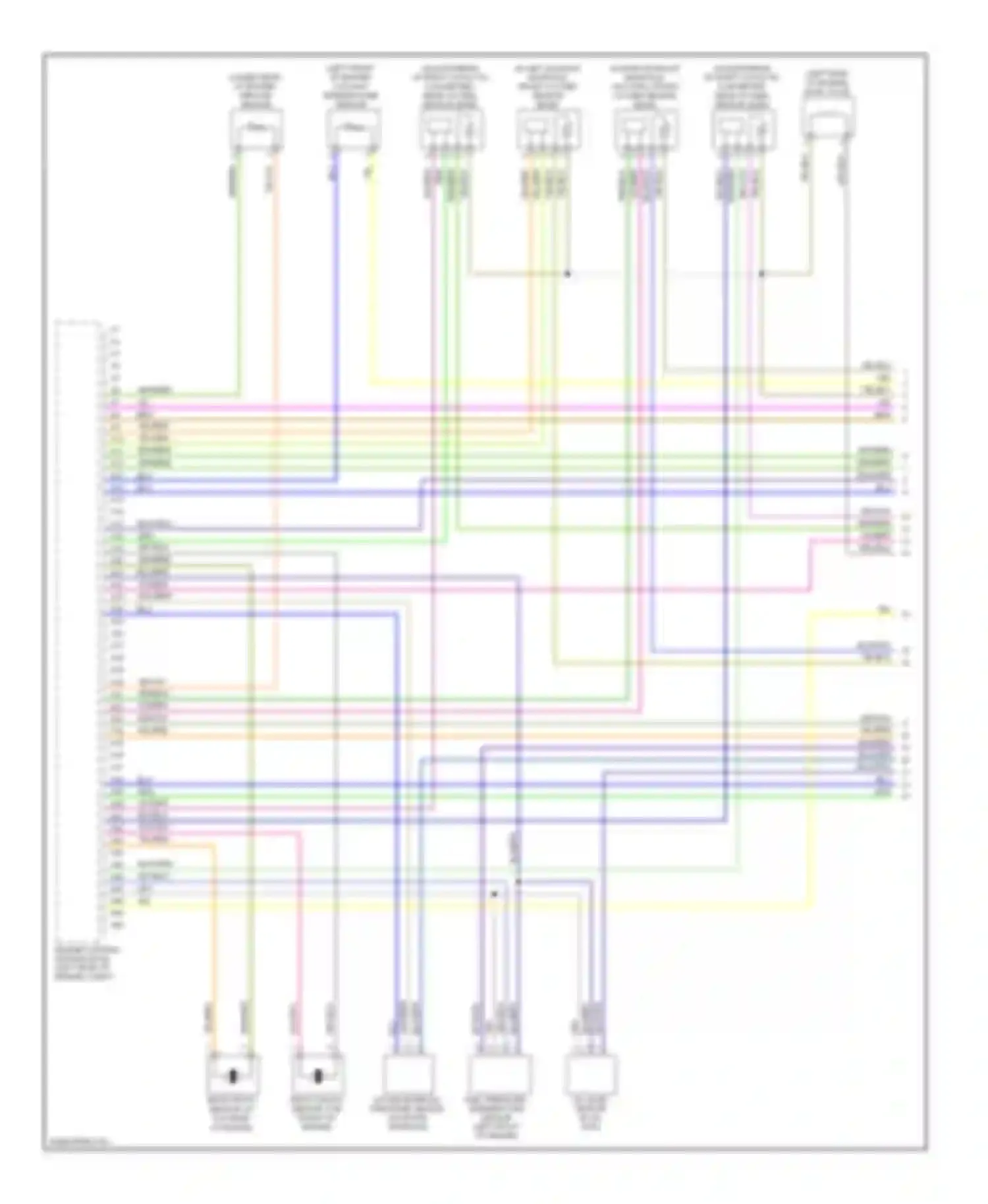 XC70 Volvo II facelift (2013-2016): Wiring diagram engine performance 3.2l (1 of 5)