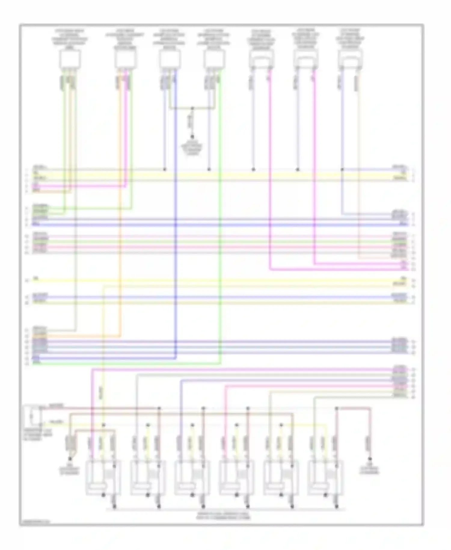 XC70 Volvo II facelift (2013-2016): Wiring diagram engine performance 3.2l (2 of 5)