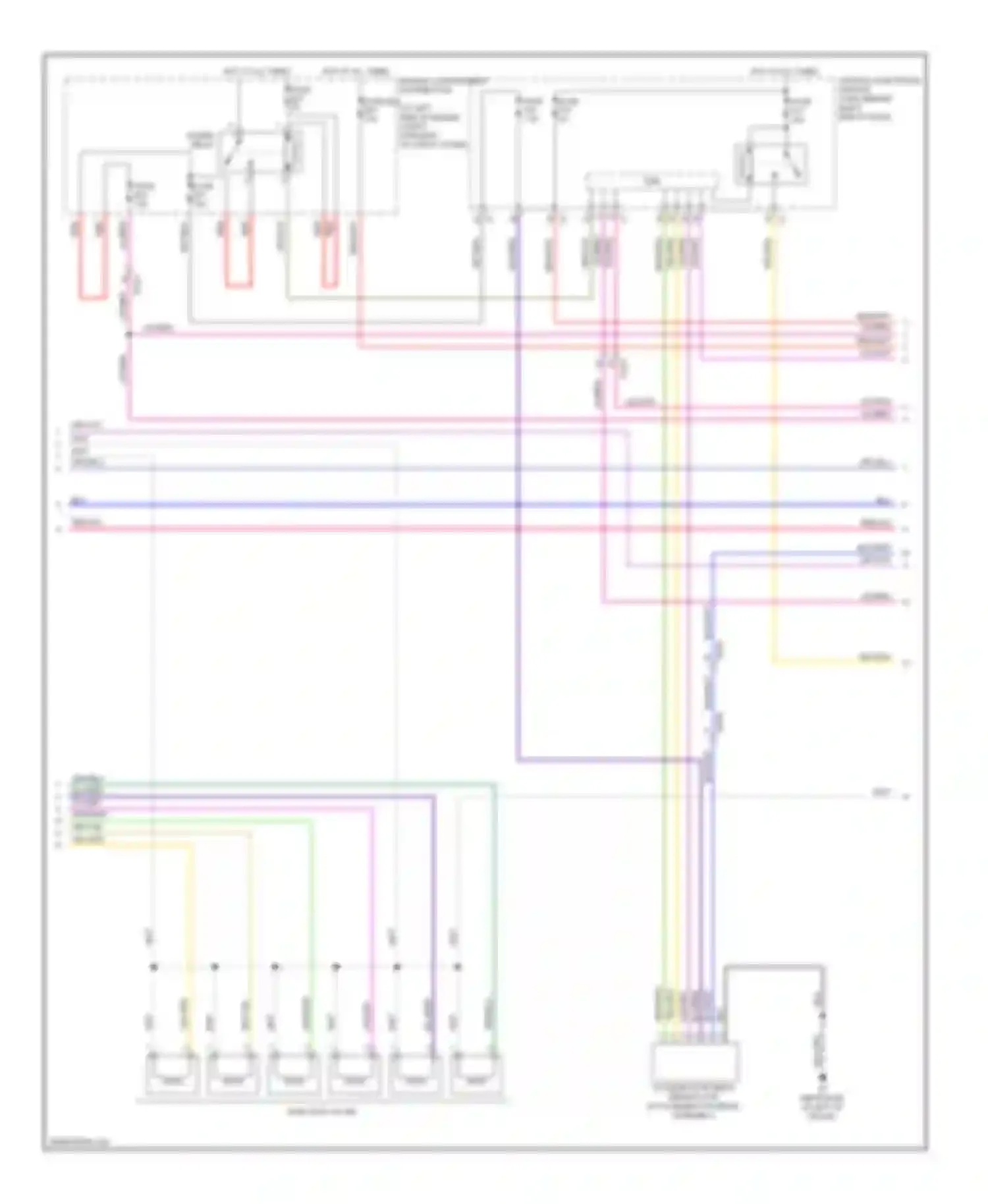 XC70 Volvo II facelift (2013-2016): Wiring diagram engine performance 3.2l (4 of 5)