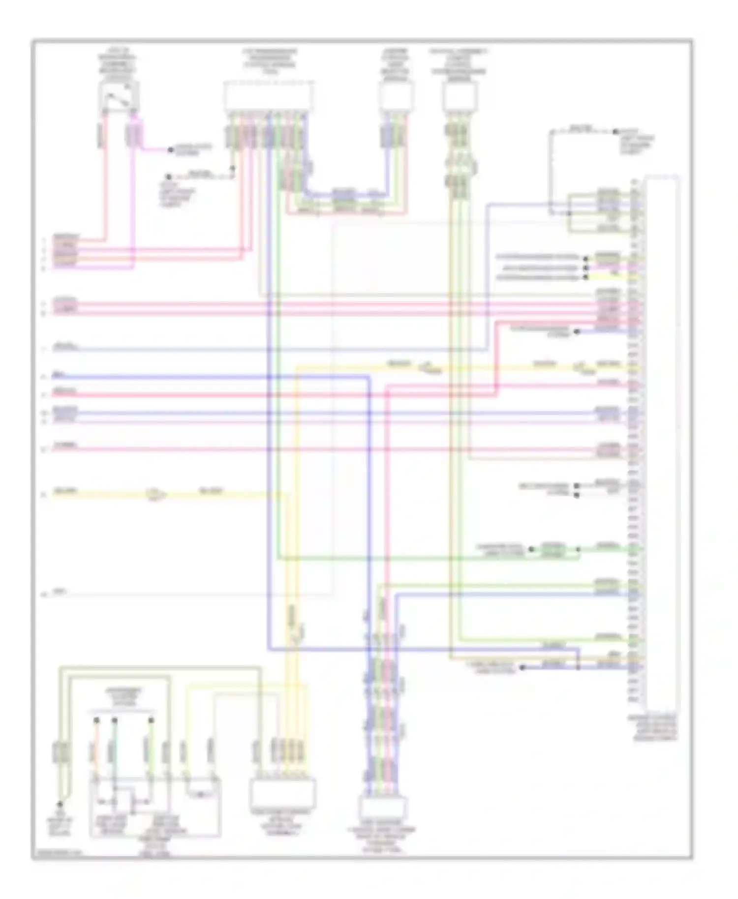 XC70 Volvo II facelift (2013-2016): Wiring diagram engine performance 3.2l (5 of 5)