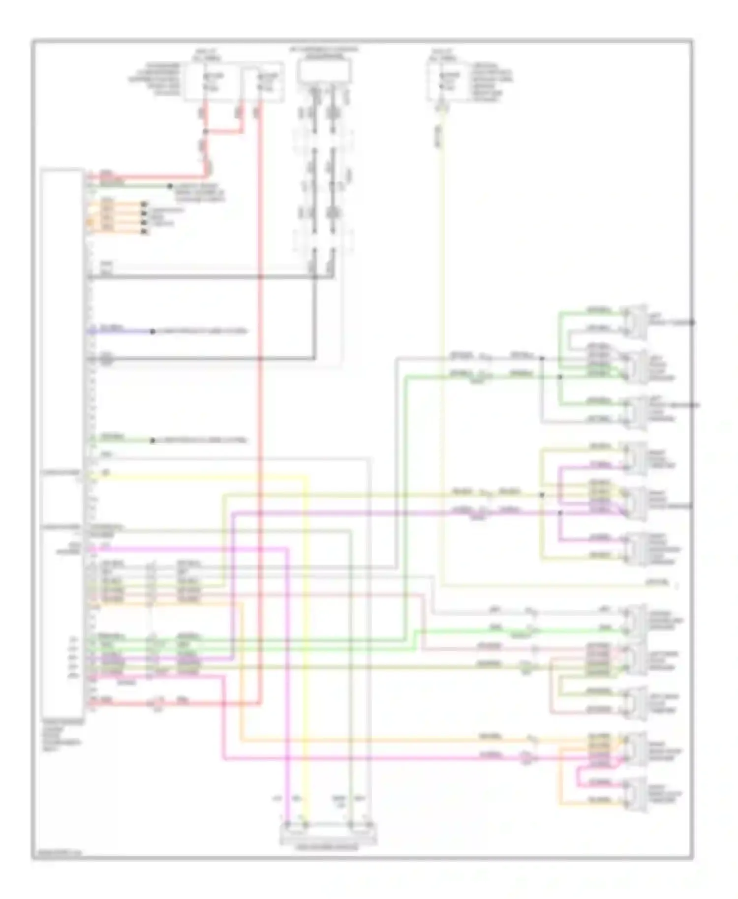 XC70 Volvo II facelift (2013-2016): Radio circuit, premium (1 of 3)