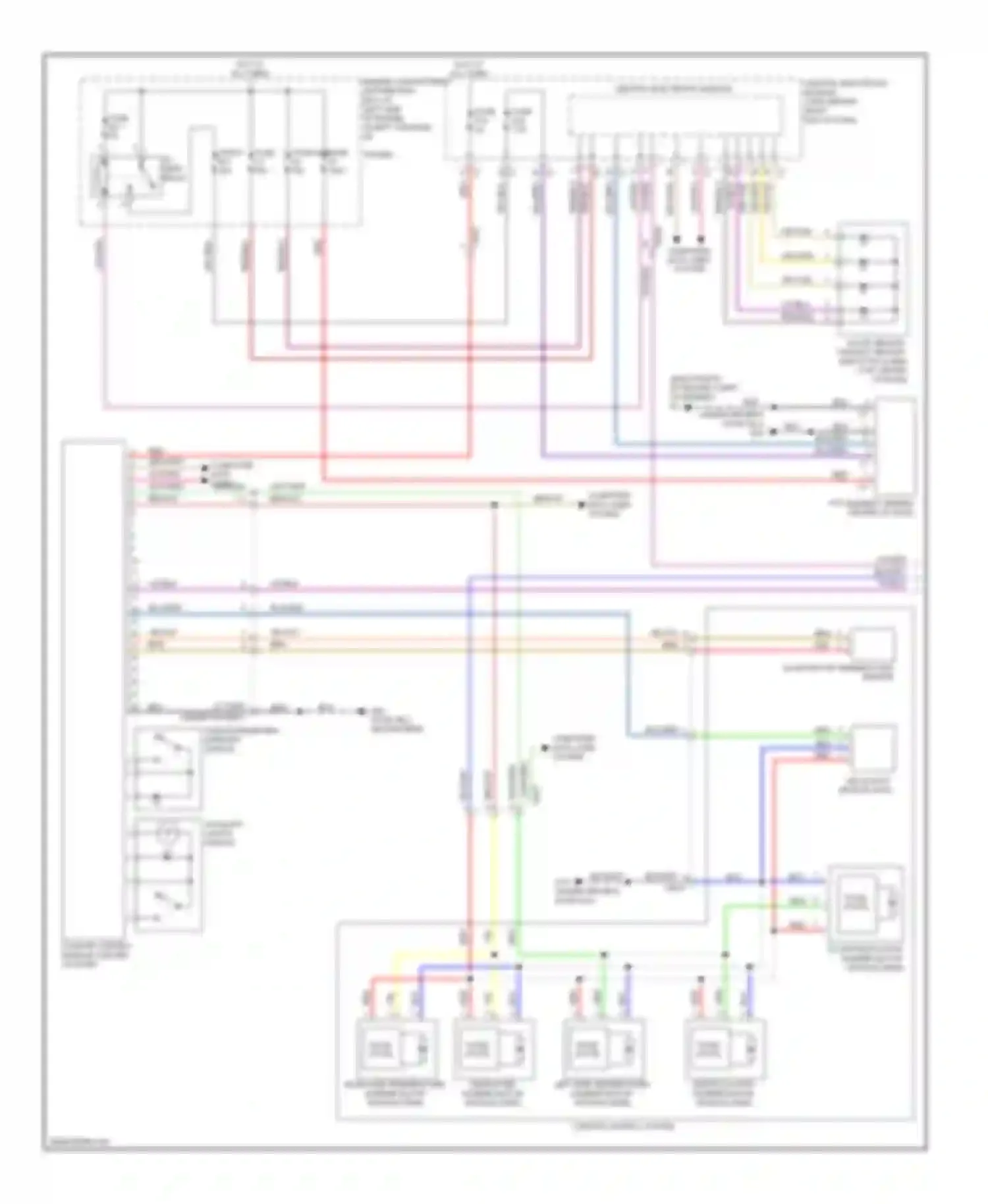 Wiring diagram 15- feed relay for Volvo XC70 II facelift (2013-2016) (2 of 10)