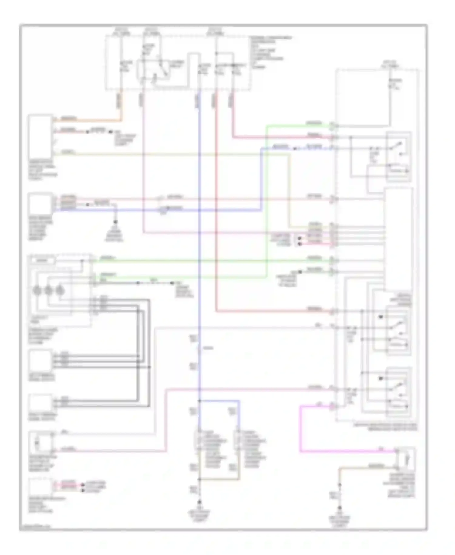 Wiring diagram 15- feed relay for Volvo XC70 II facelift (2013-2016) (3 of 10)
