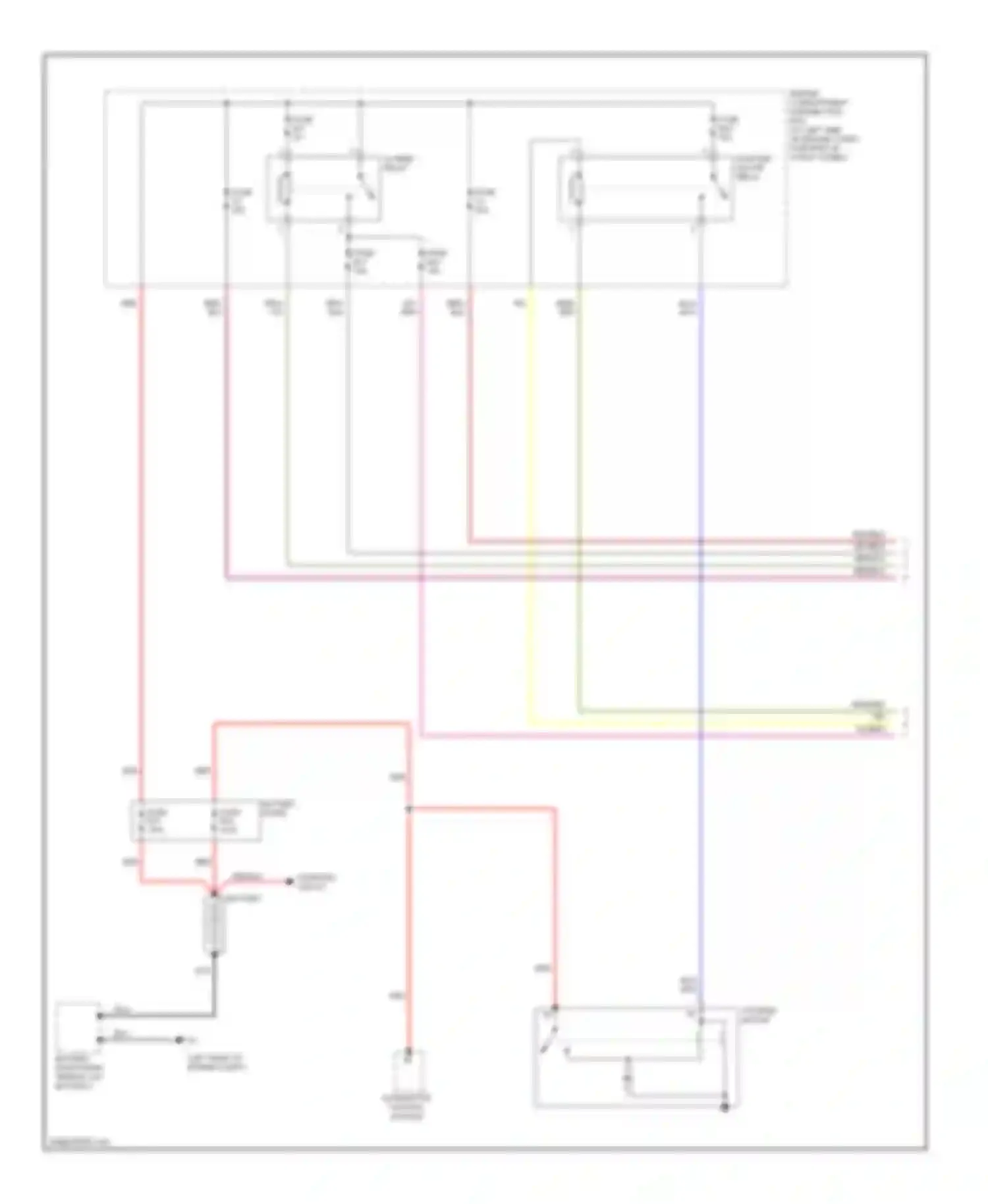 Wiring diagram 15- feed relay for Volvo XC70 II facelift (2013-2016) (8 of 10)