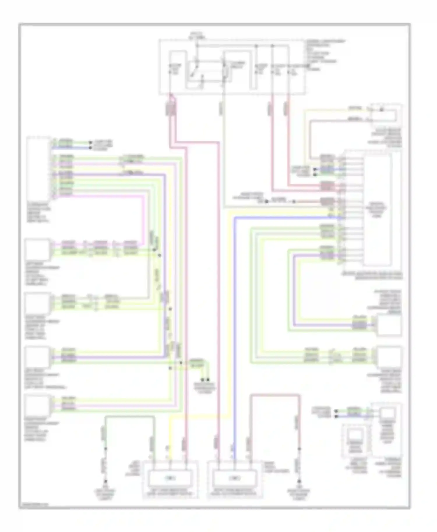 Wiring diagram 15- feed relay for Volvo XC70 II facelift (2013-2016) (4 of 10)
