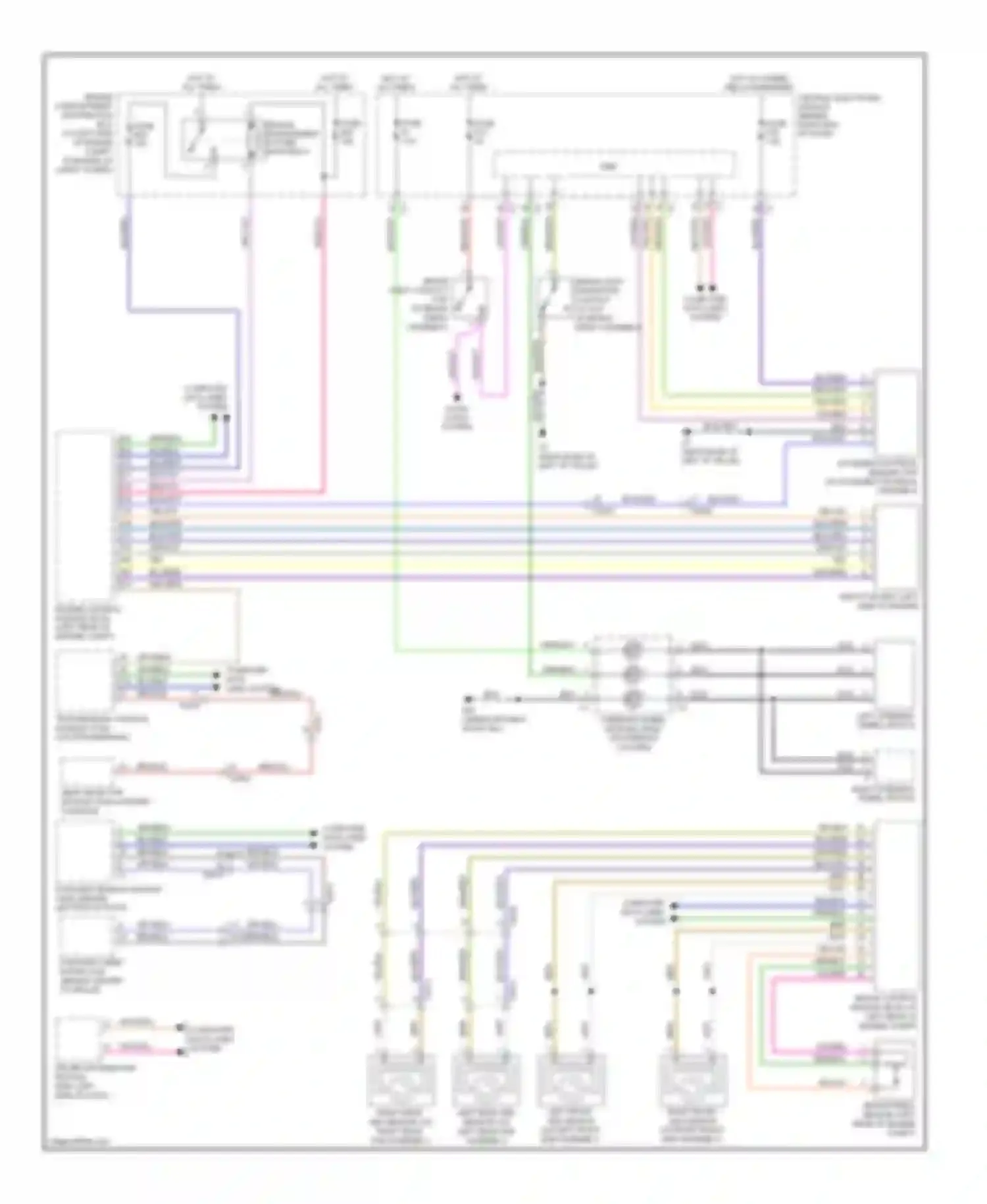 Wiring diagram computer data lines system 11 74/301 for Volvo XC70 II facelift (2013-2016) (1 of 1)