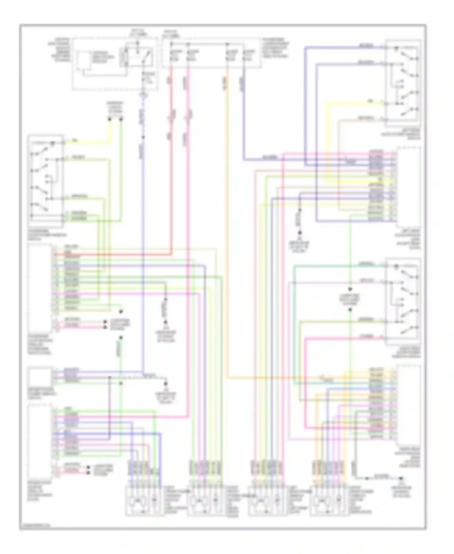 Wiring diagram computer data lines system for Volvo XC70 II facelift (2013-2016) (43 of 65)