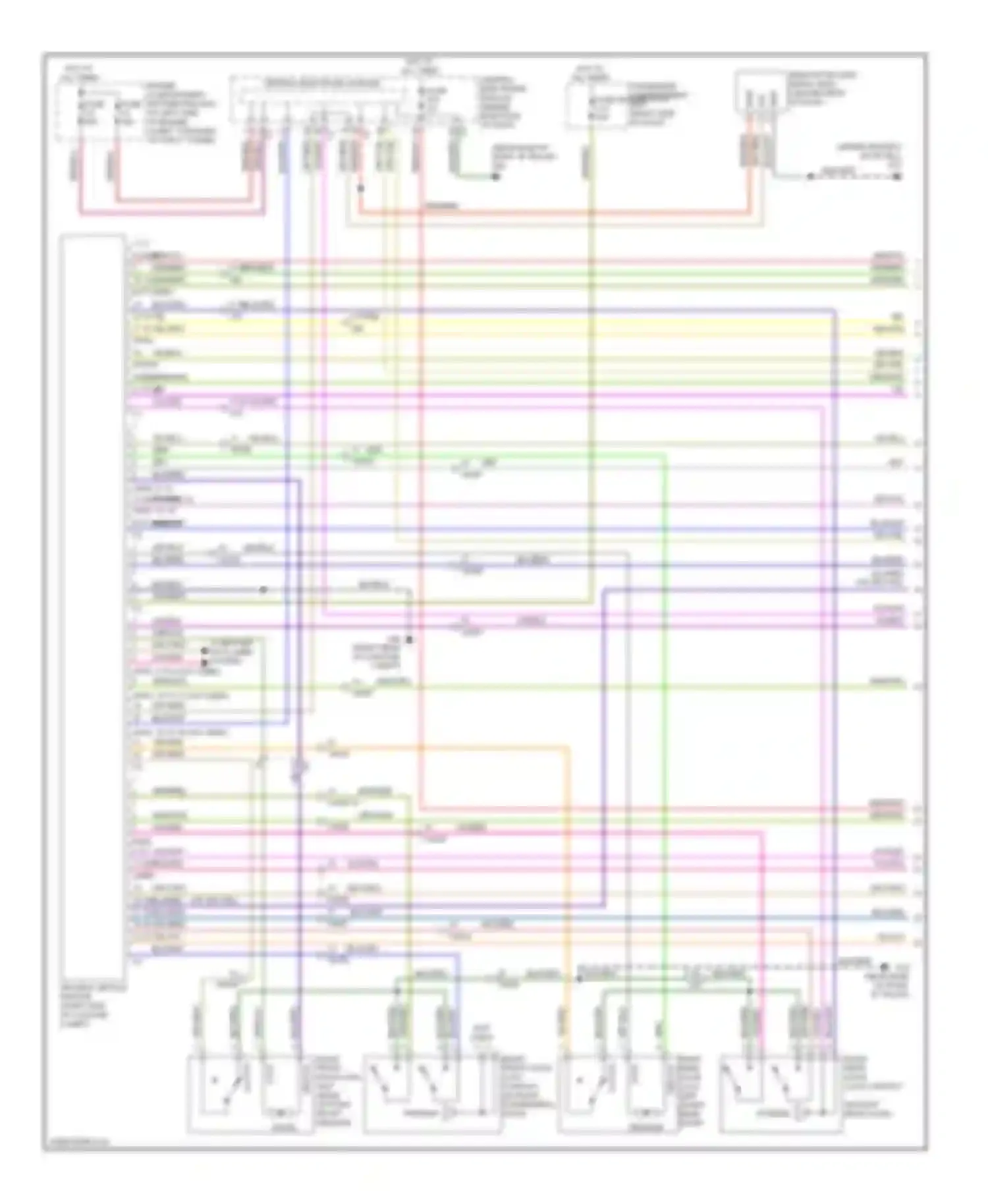 Wiring diagram computer data lines system for Volvo XC70 II facelift (2013-2016) (36 of 65)