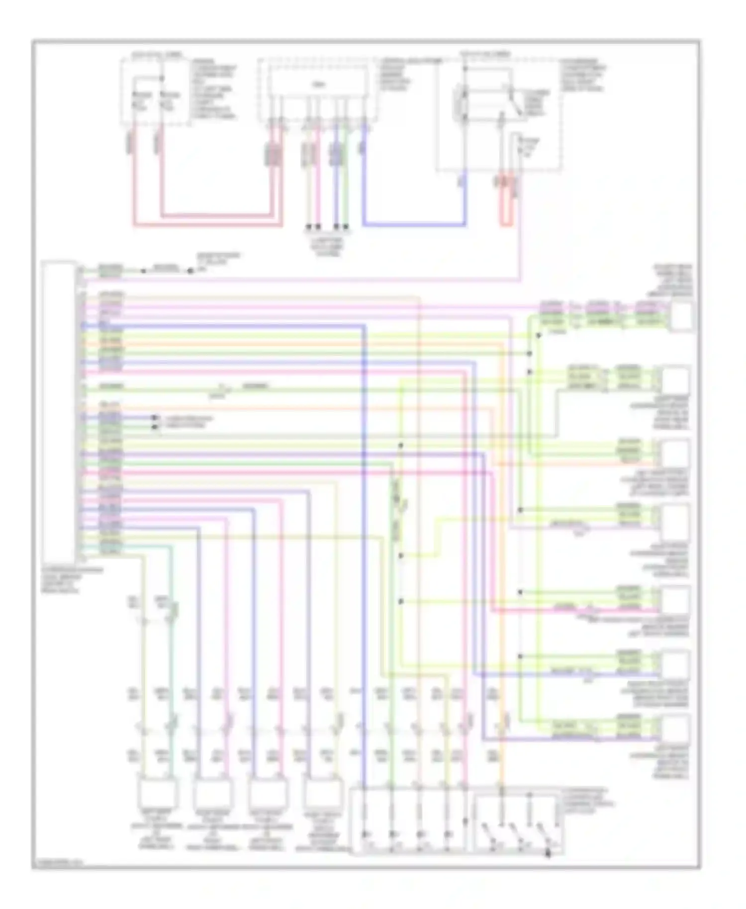 Wiring diagram computer data lines system for Volvo XC70 II facelift (2013-2016) (13 of 65)