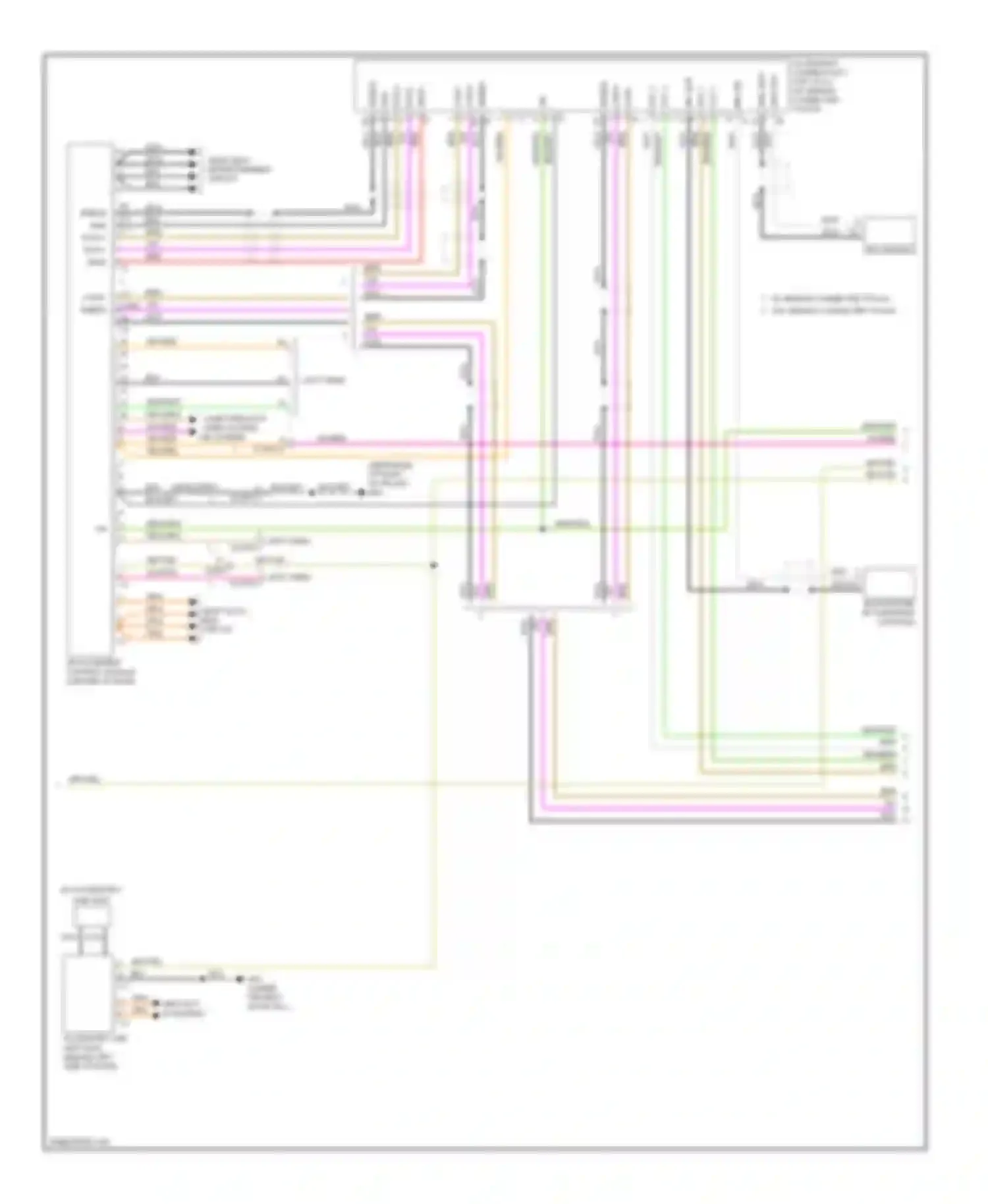 Wiring diagram computer data lines system for Volvo XC70 II facelift (2013-2016) (46 of 65)