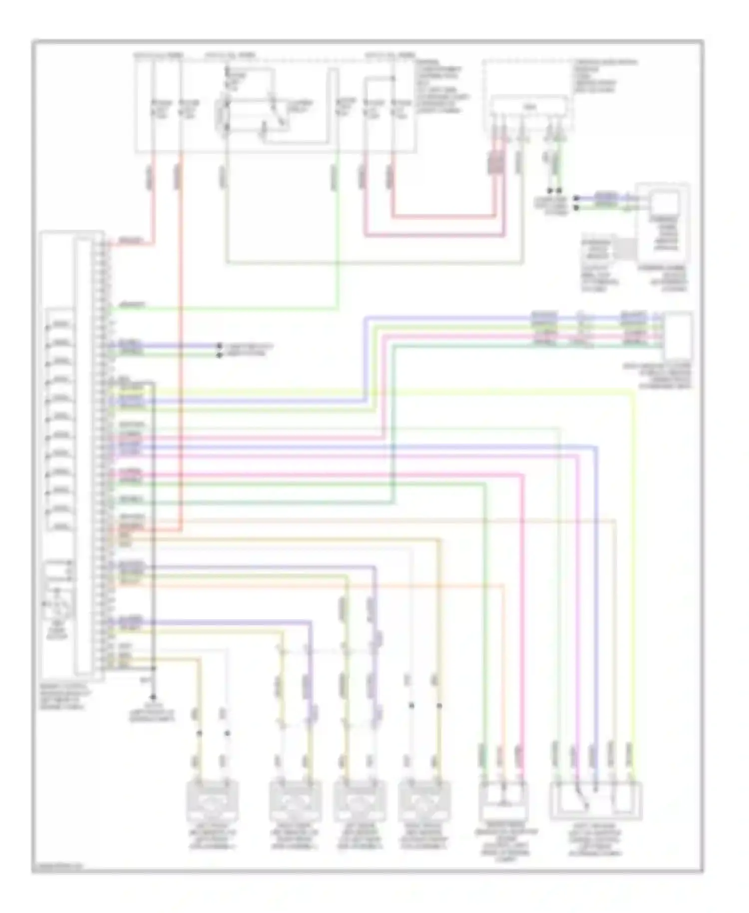 Wiring diagram computer data lines system for Volvo XC70 II facelift (2013-2016) (1 of 65)