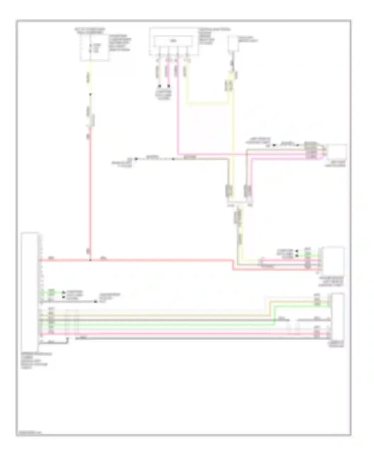 Wiring diagram computer data lines system for Volvo XC70 II facelift (2013-2016) (40 of 65)