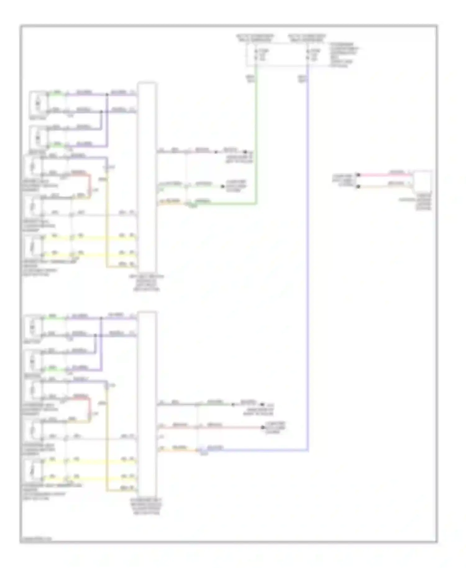 Wiring diagram computer data lines system for Volvo XC70 II facelift (2013-2016) (31 of 65)