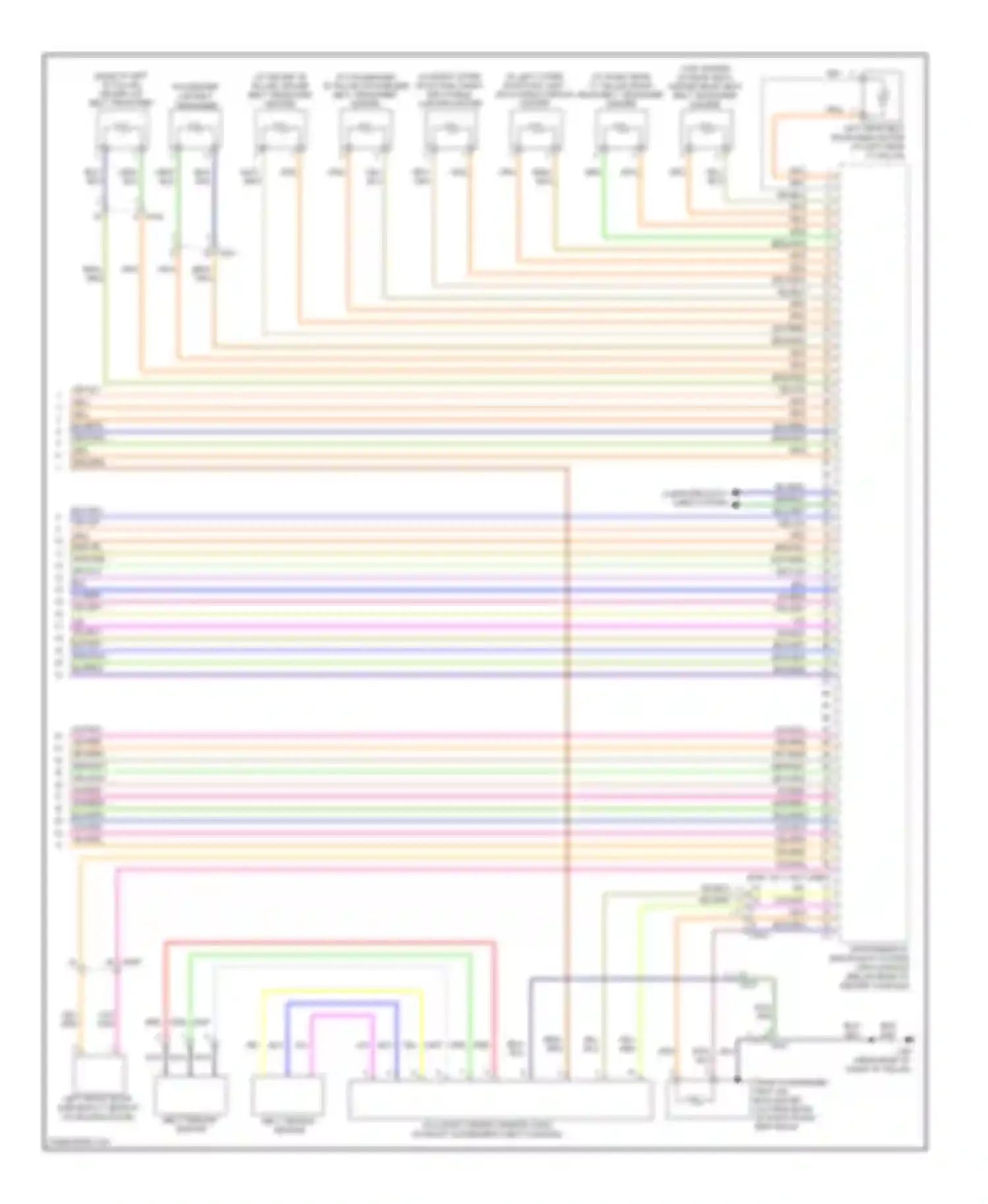 Wiring diagram computer data lines system for Volvo XC70 II facelift (2013-2016) (57 of 65)