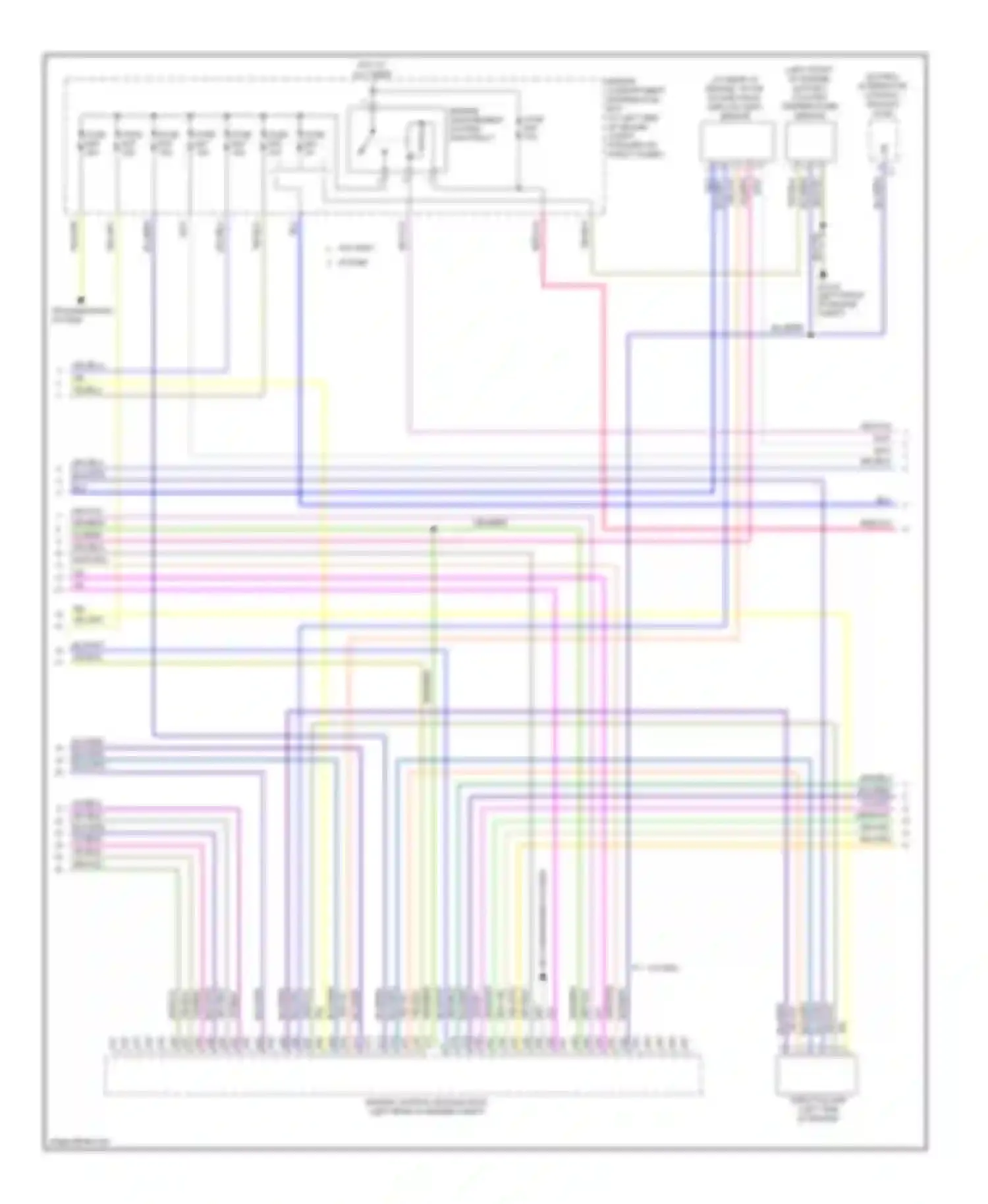 Wiring diagram fuse fuse fuse for Volvo XC70 II facelift (2013-2016) (4 of 4)
