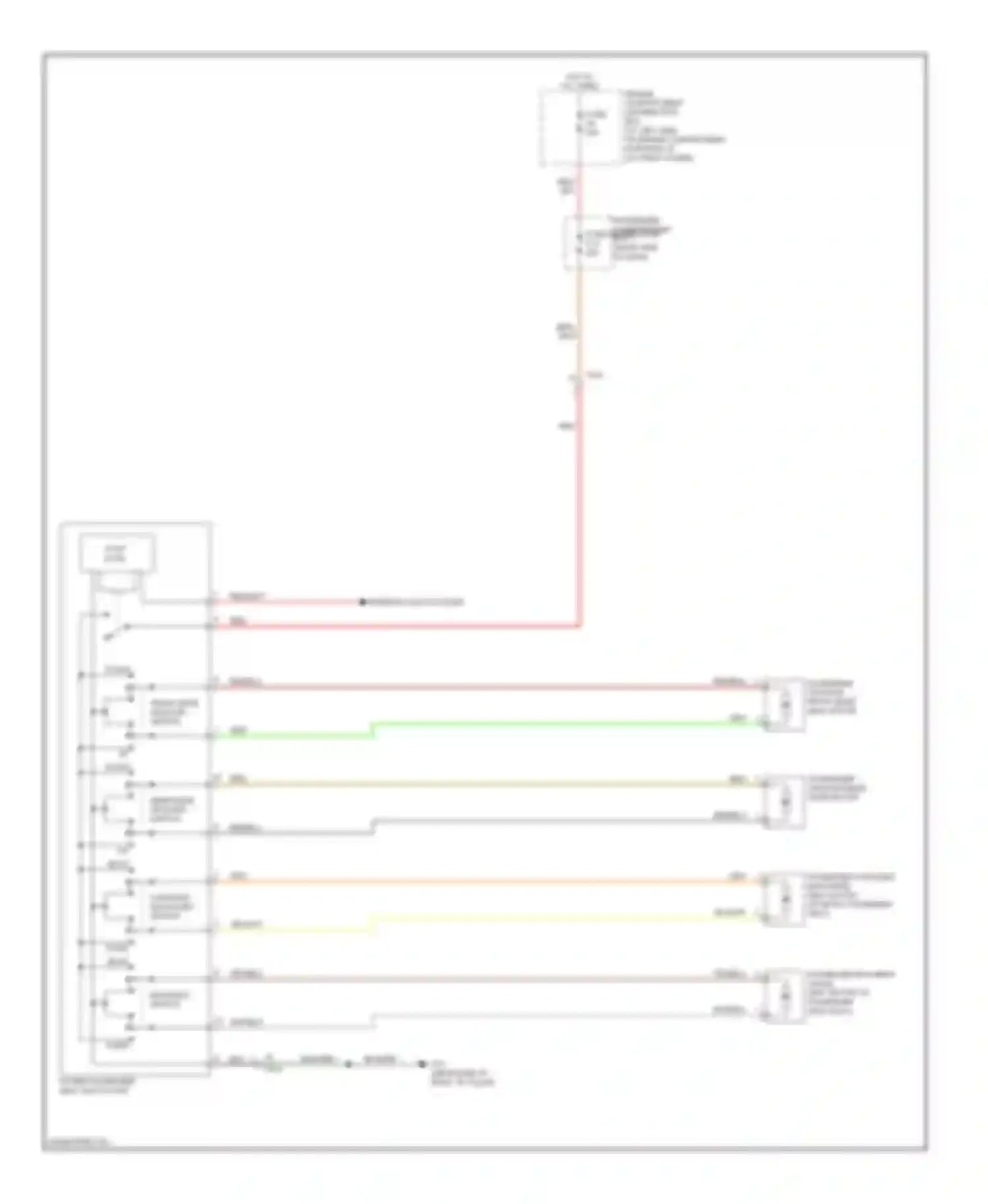 Wiring diagram stop logic for Volvo XC70 II facelift (2013-2016) (1 of 1)