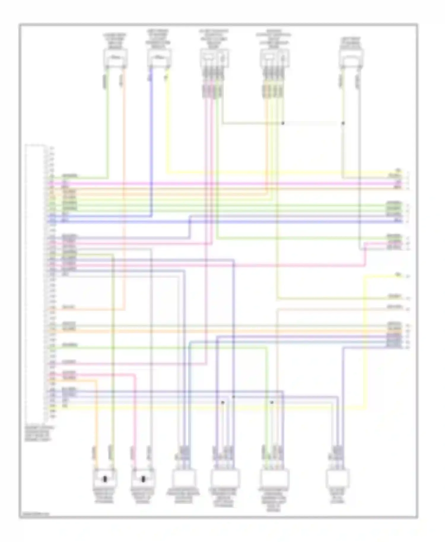 XC70 Volvo II (2007-2013): Wiring diagram engine performance 3.0l turbo (1 of 5)