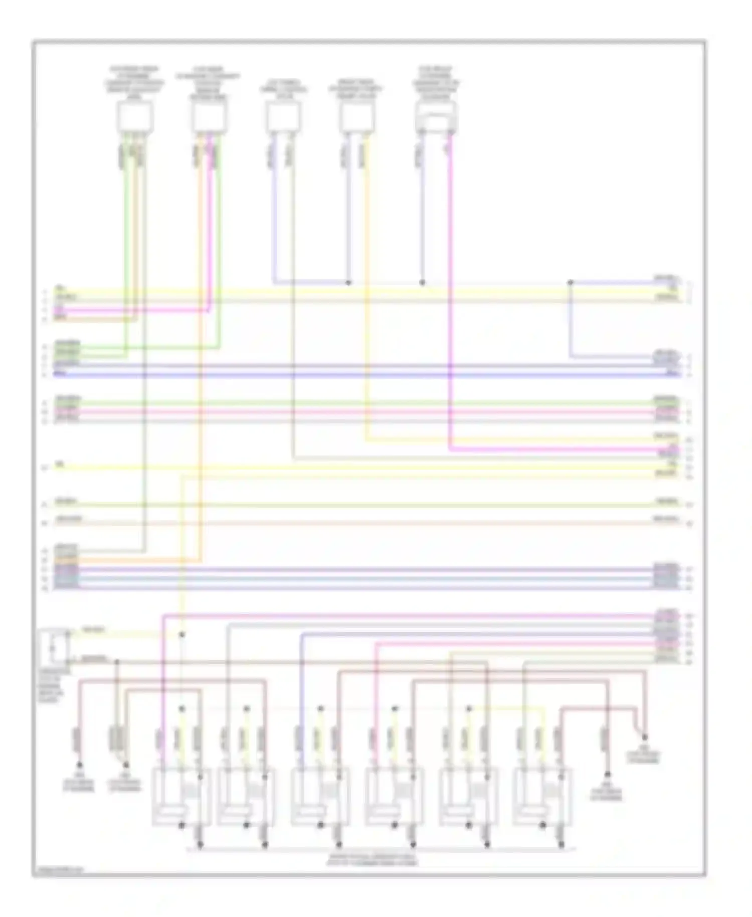 XC70 Volvo II (2007-2013): Wiring diagram engine performance 3.0l turbo (2 of 5)