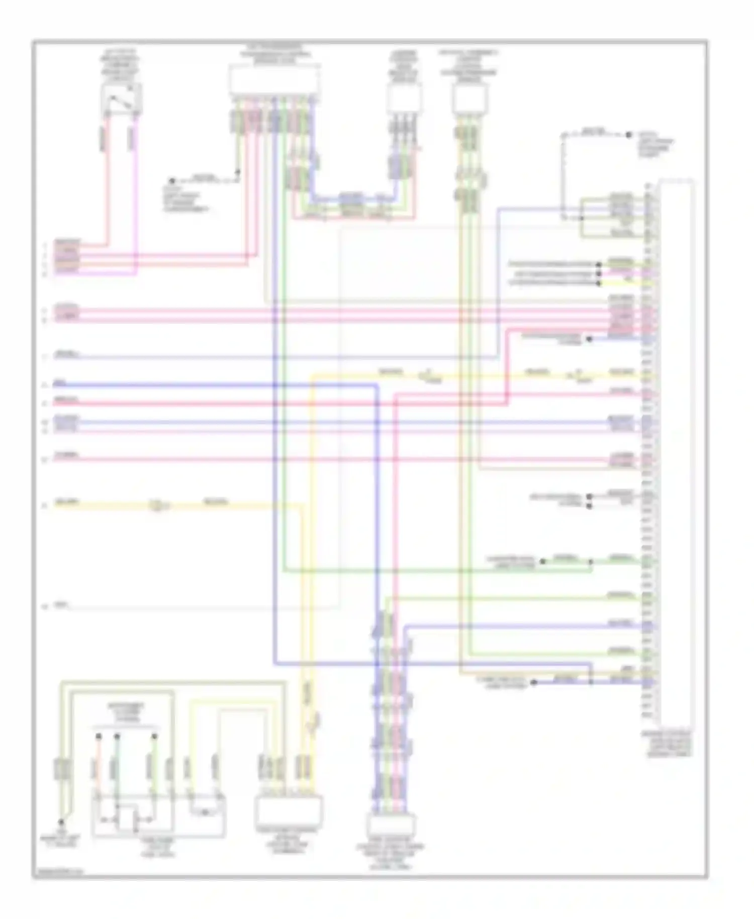 XC70 Volvo II (2007-2013): Wiring diagram engine performance 3.0l turbo (5 of 5)