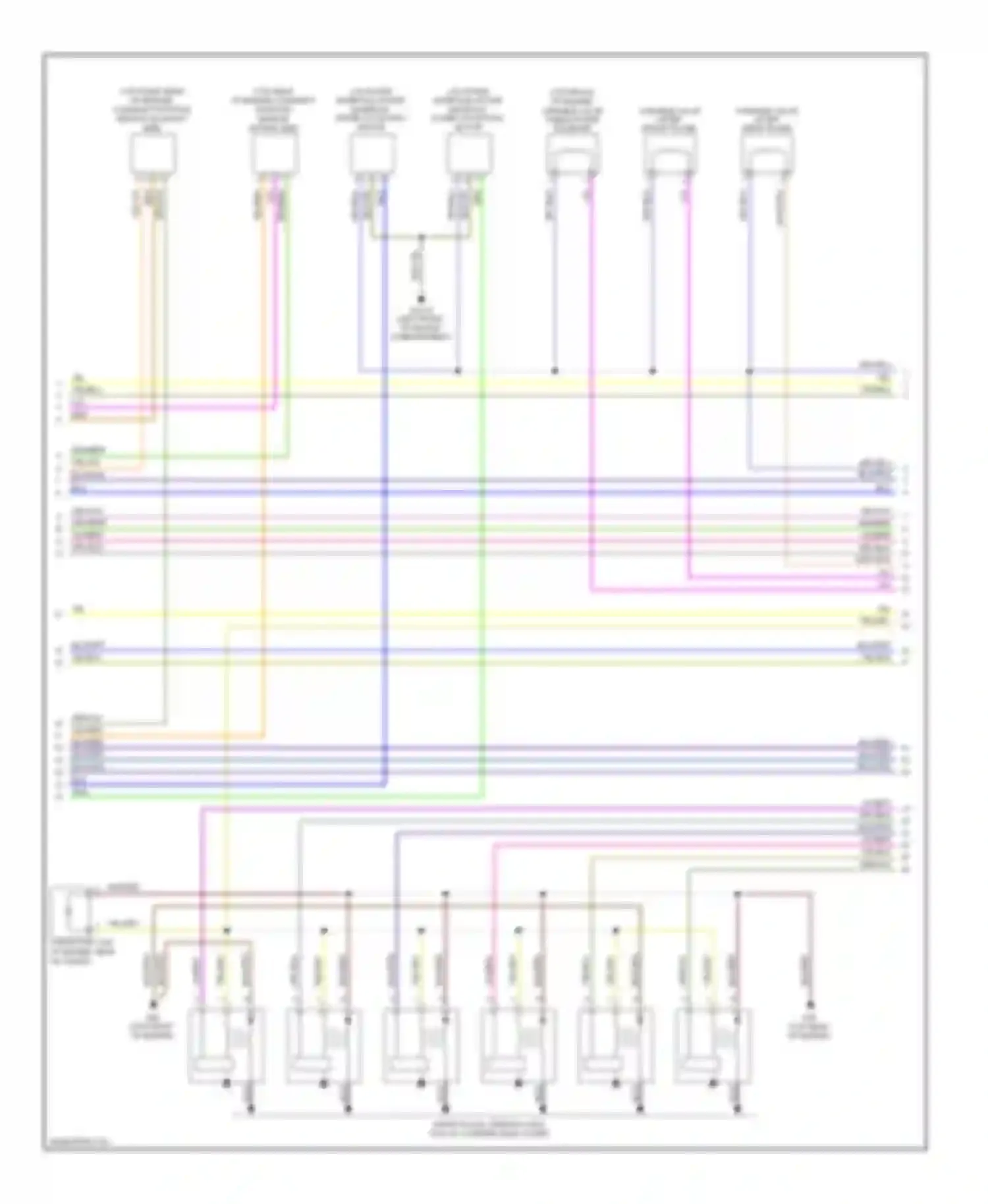 XC70 Volvo II (2007-2013): Wiring diagram engine performance 3.2l (2 of 5)