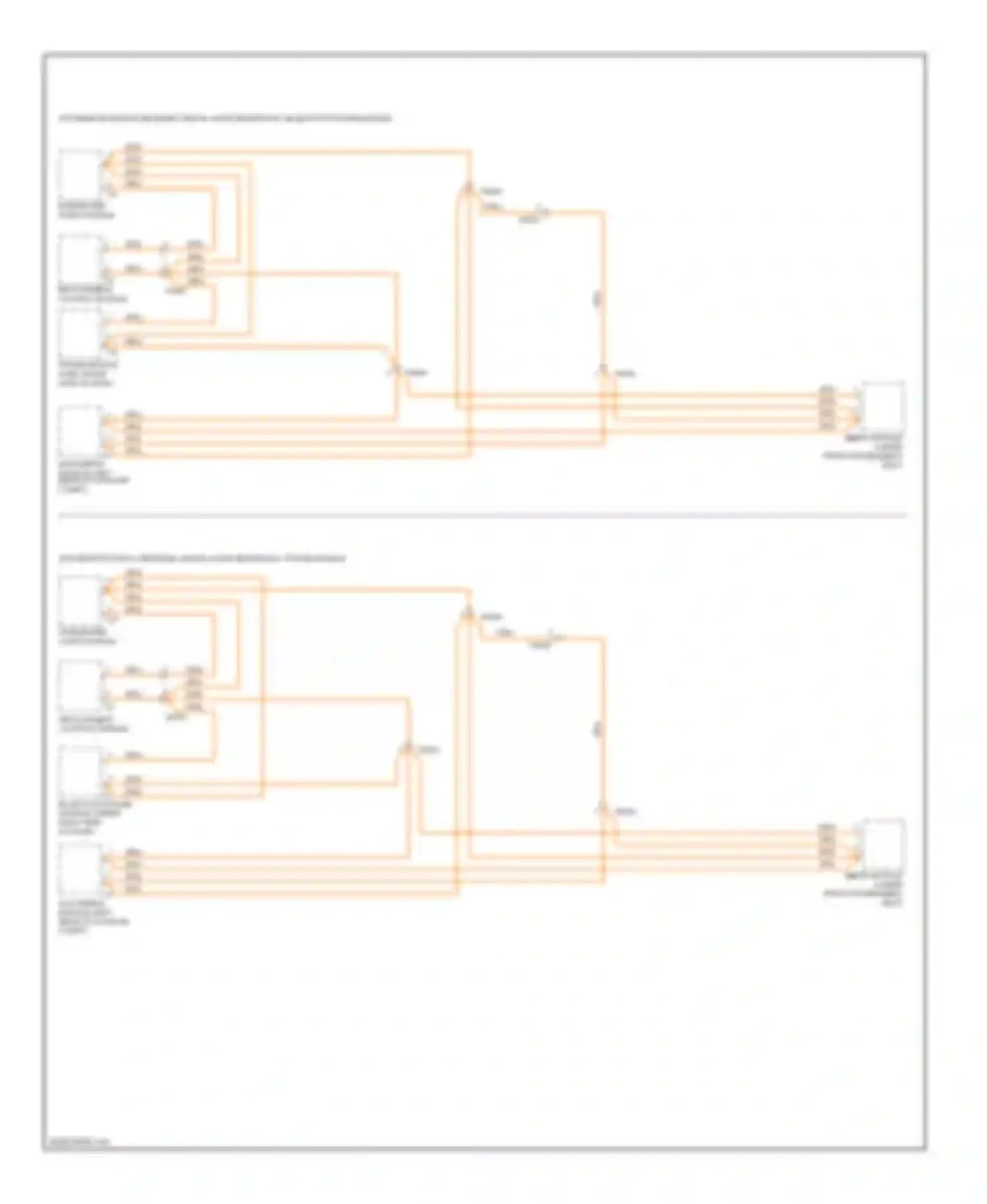 XC70 Volvo II (2007-2013): Most data bus circuit (4 of 4)