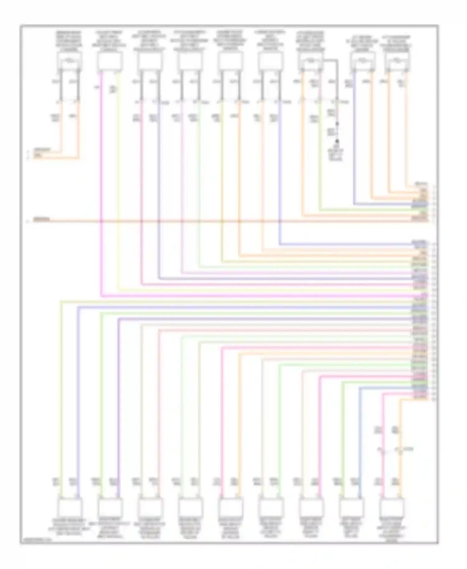 XC70 Volvo II (2007-2013): Supplemental restraints circuit (2 of 3)