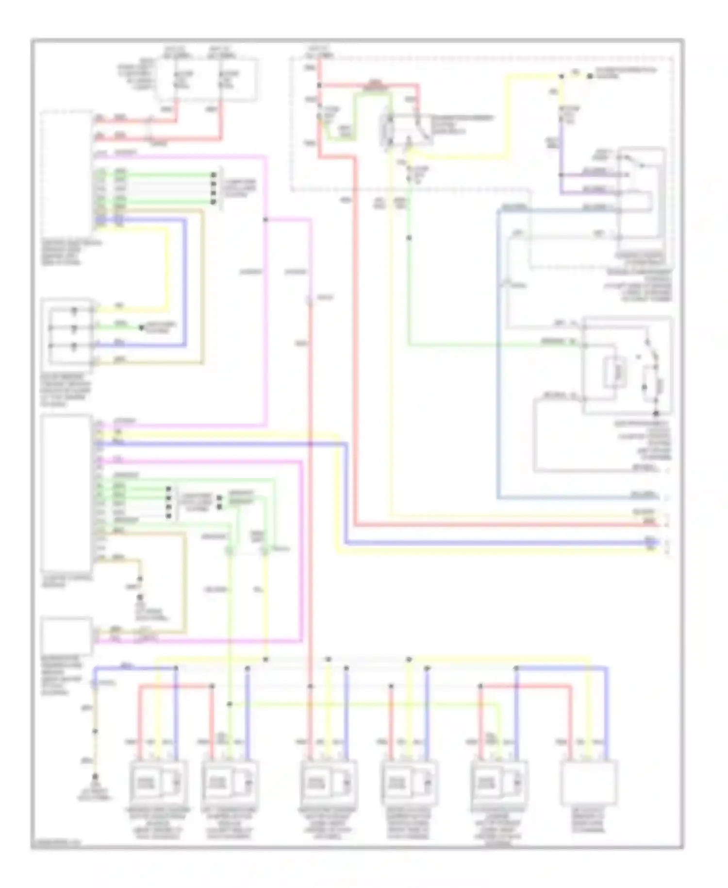 XC90 Volvo I facelift (2006-2014): Automatic a/c circuit (1 of 2)