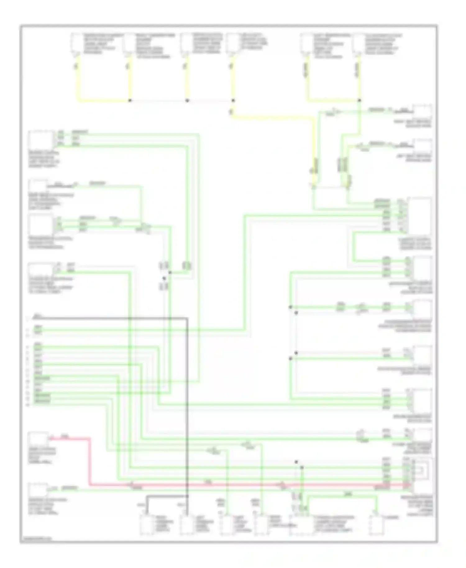 XC90 Volvo I facelift (2006-2014): Computer data lines circuit (2 of 2)