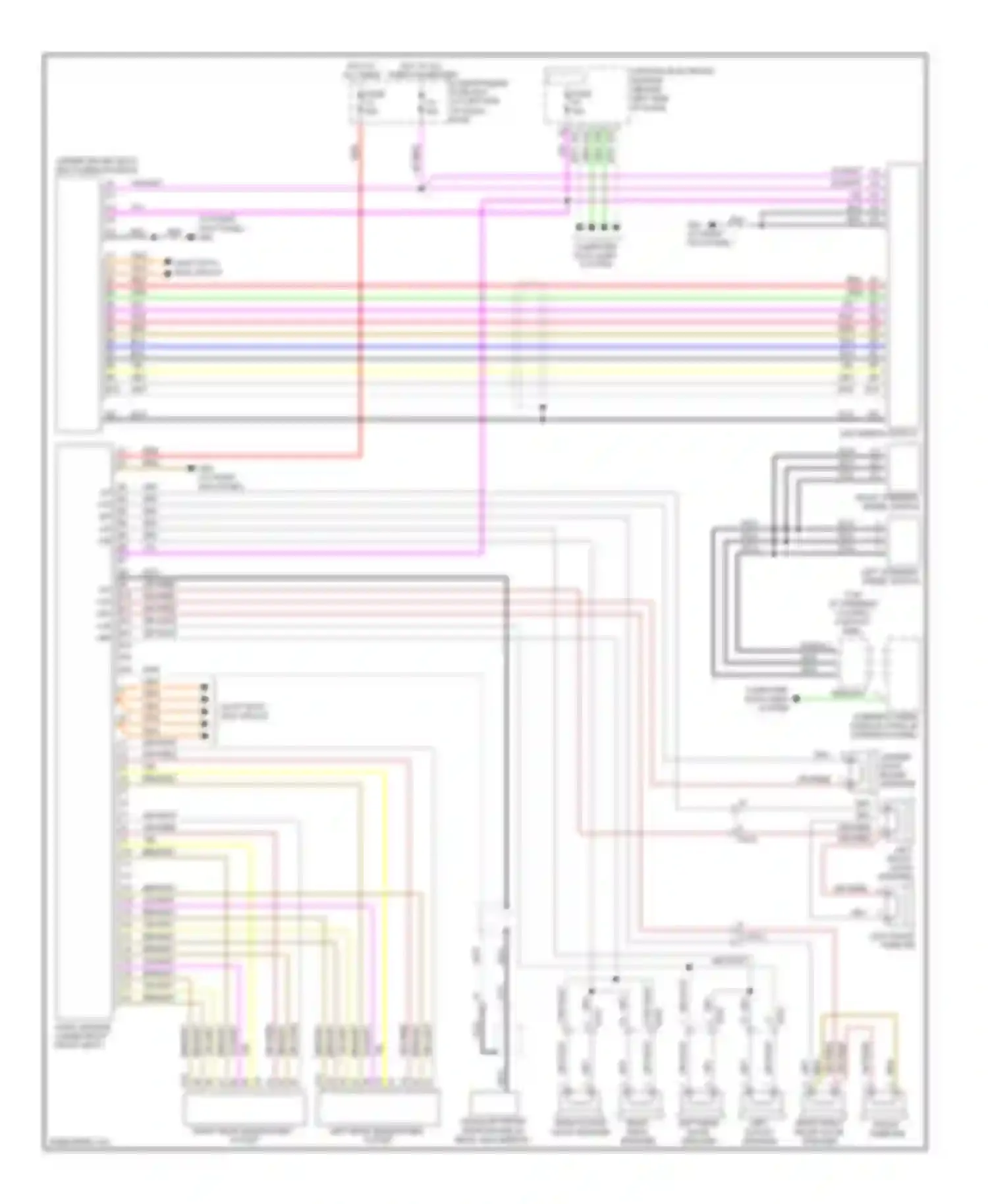 XC90 Volvo I facelift (2006-2014): Radio circuit, premium