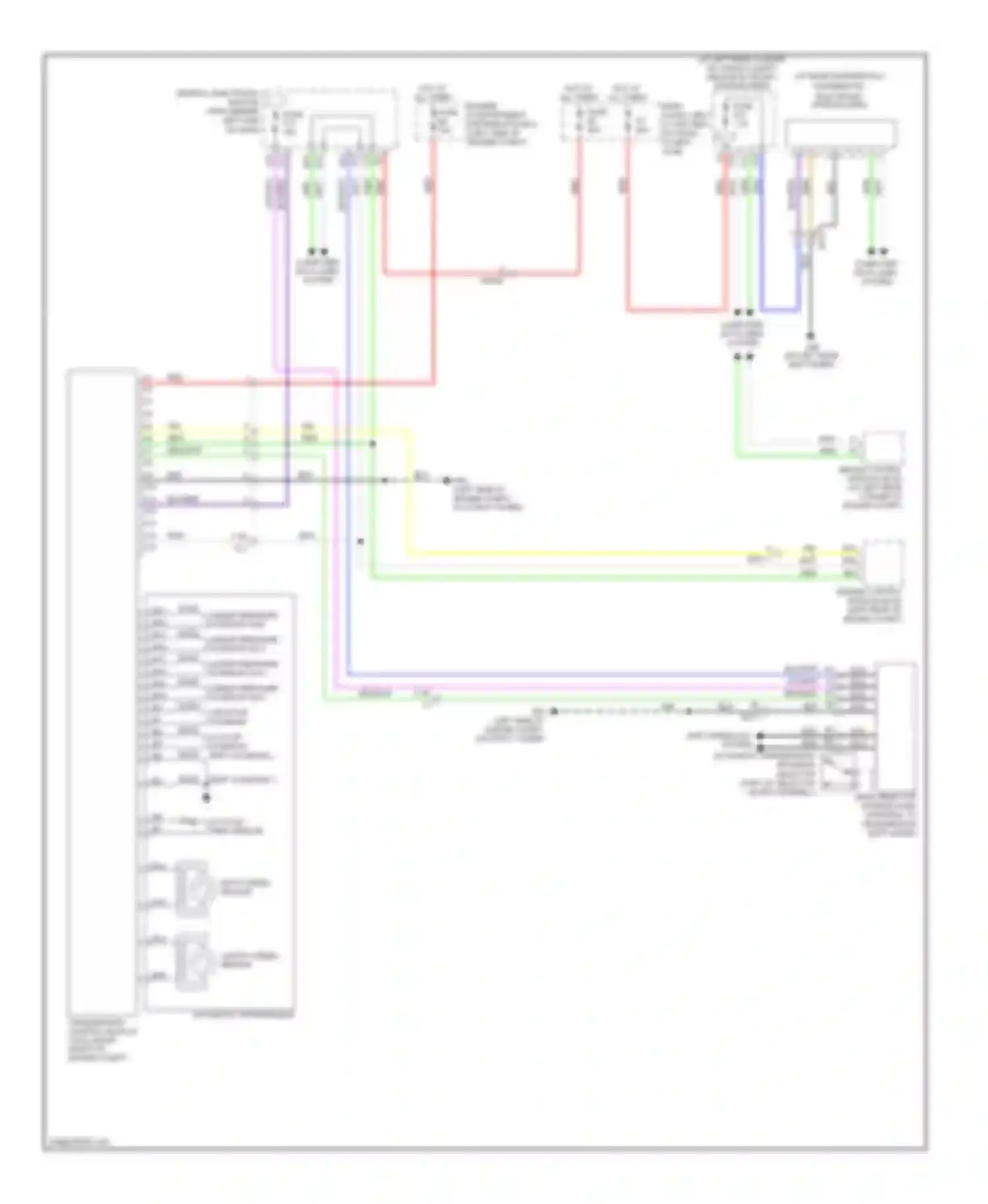 XC90 Volvo I facelift (2006-2014): Transmission circuit