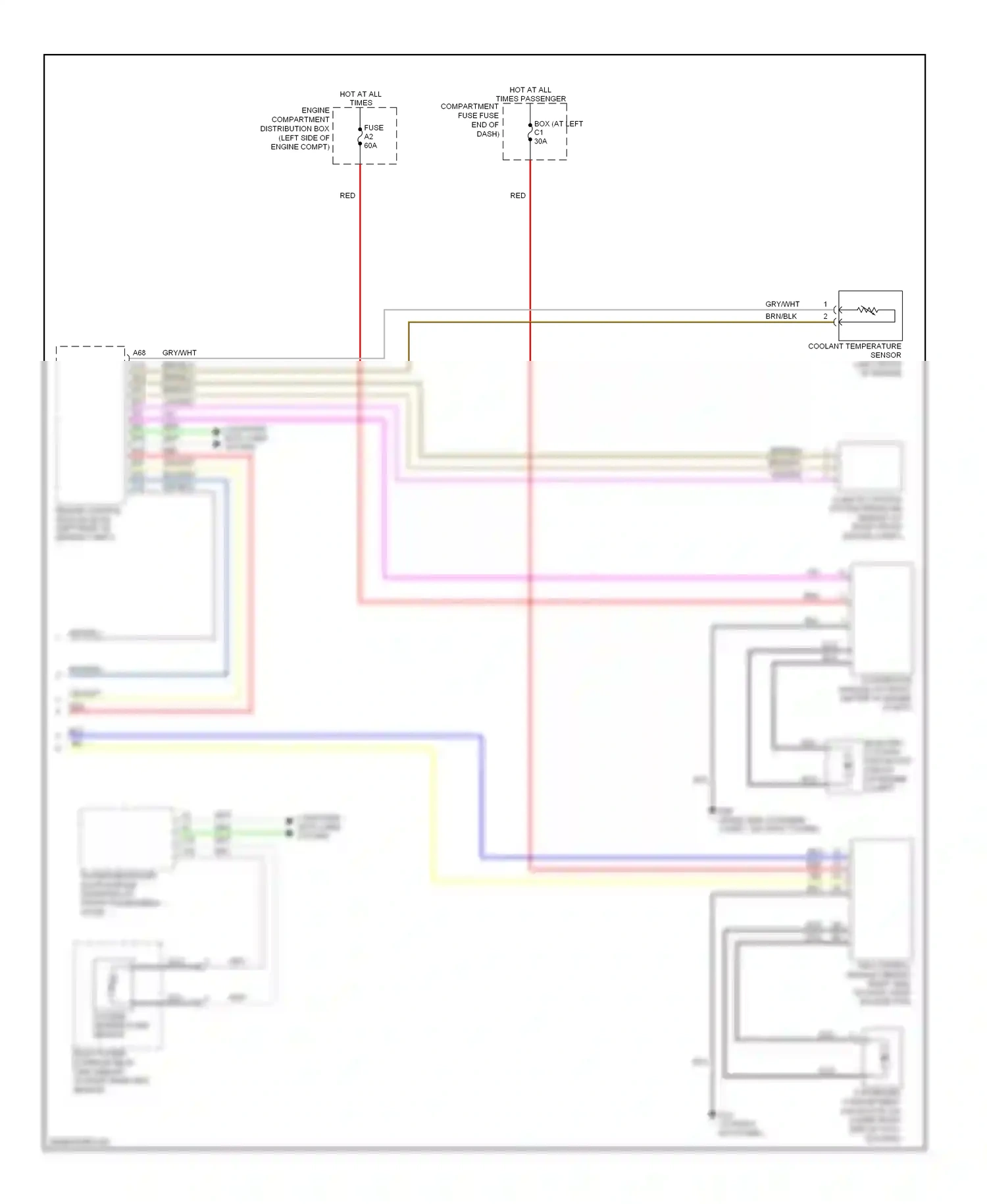 Wiring diagram blu for Volvo XC90 I facelift (2006-2014) (4 of 49)
