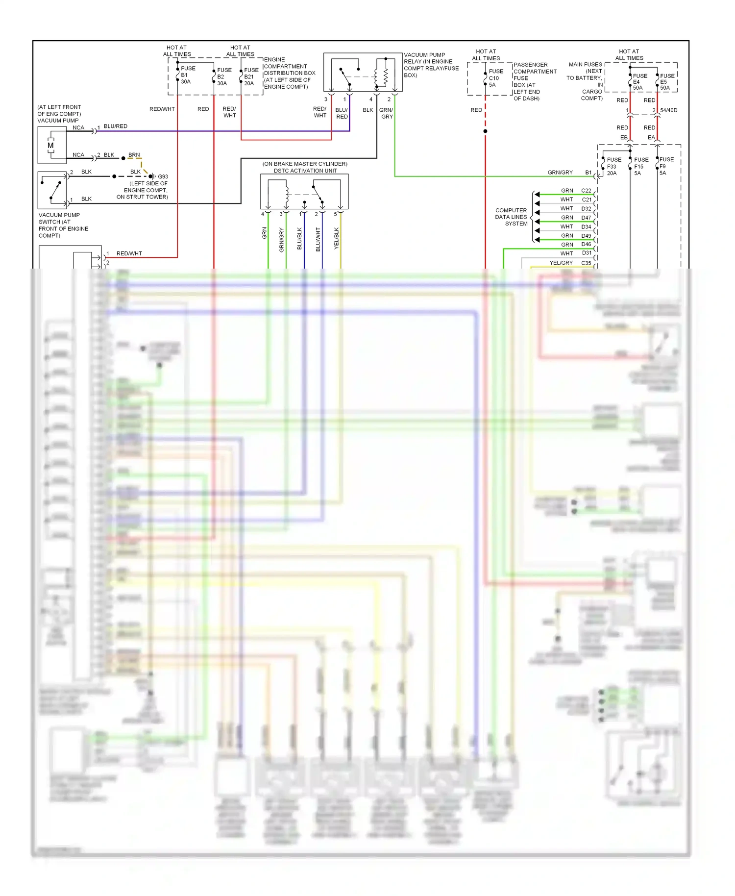 Wiring diagram brn for Volvo XC90 I facelift (2006-2014) (1 of 41)