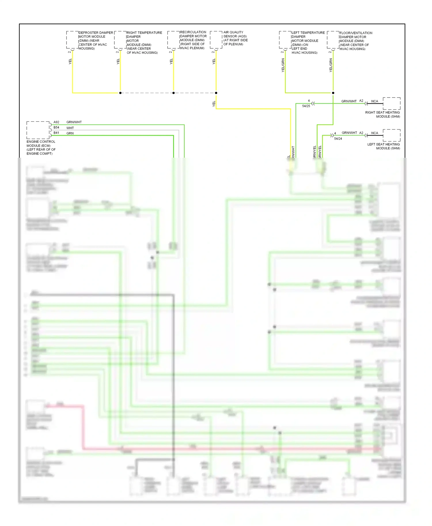 Wiring diagram grn for Volvo XC90 I facelift (2006-2014) (24 of 61)