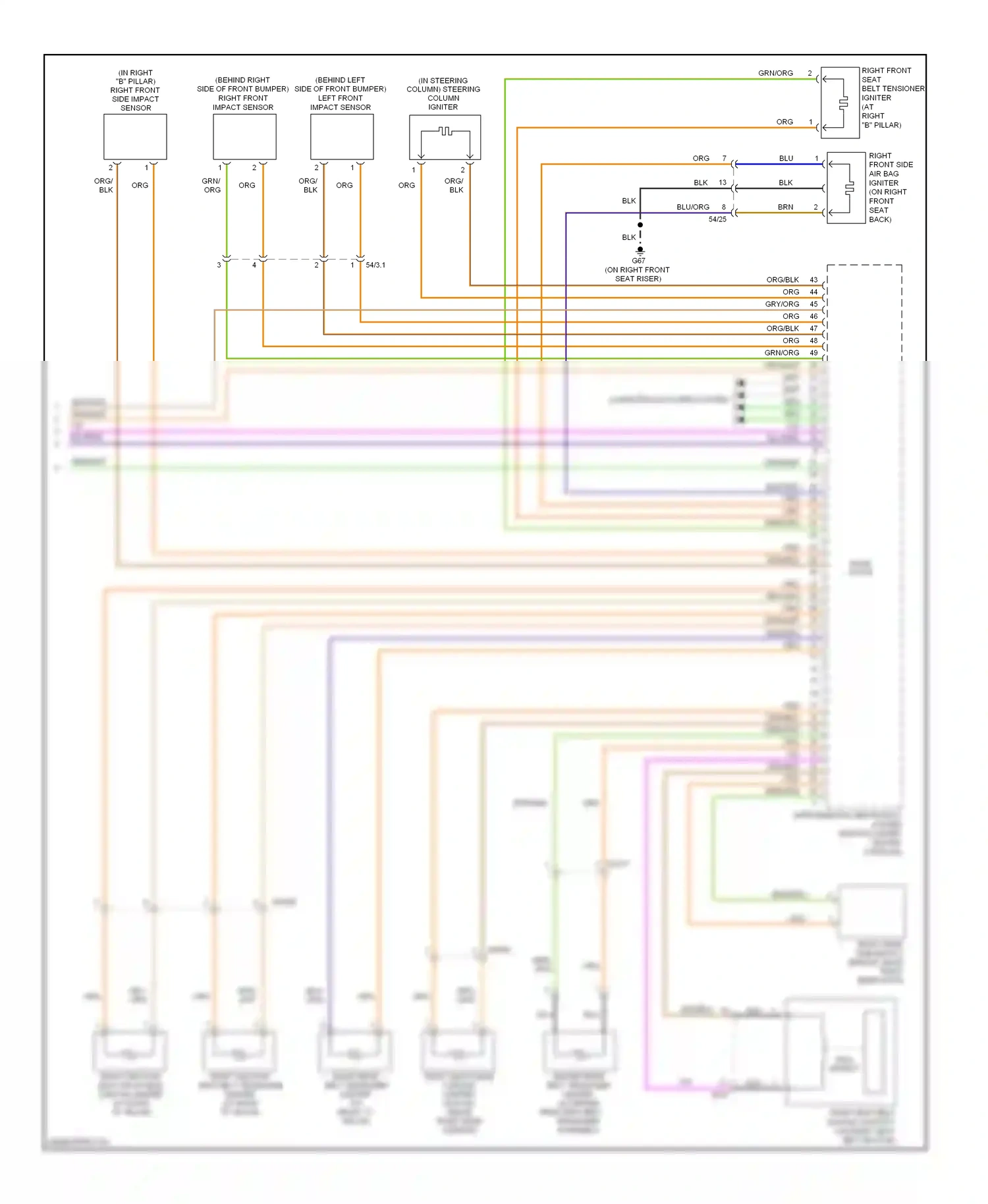 Wiring diagram grn for Volvo XC90 I facelift (2006-2014) (58 of 61)