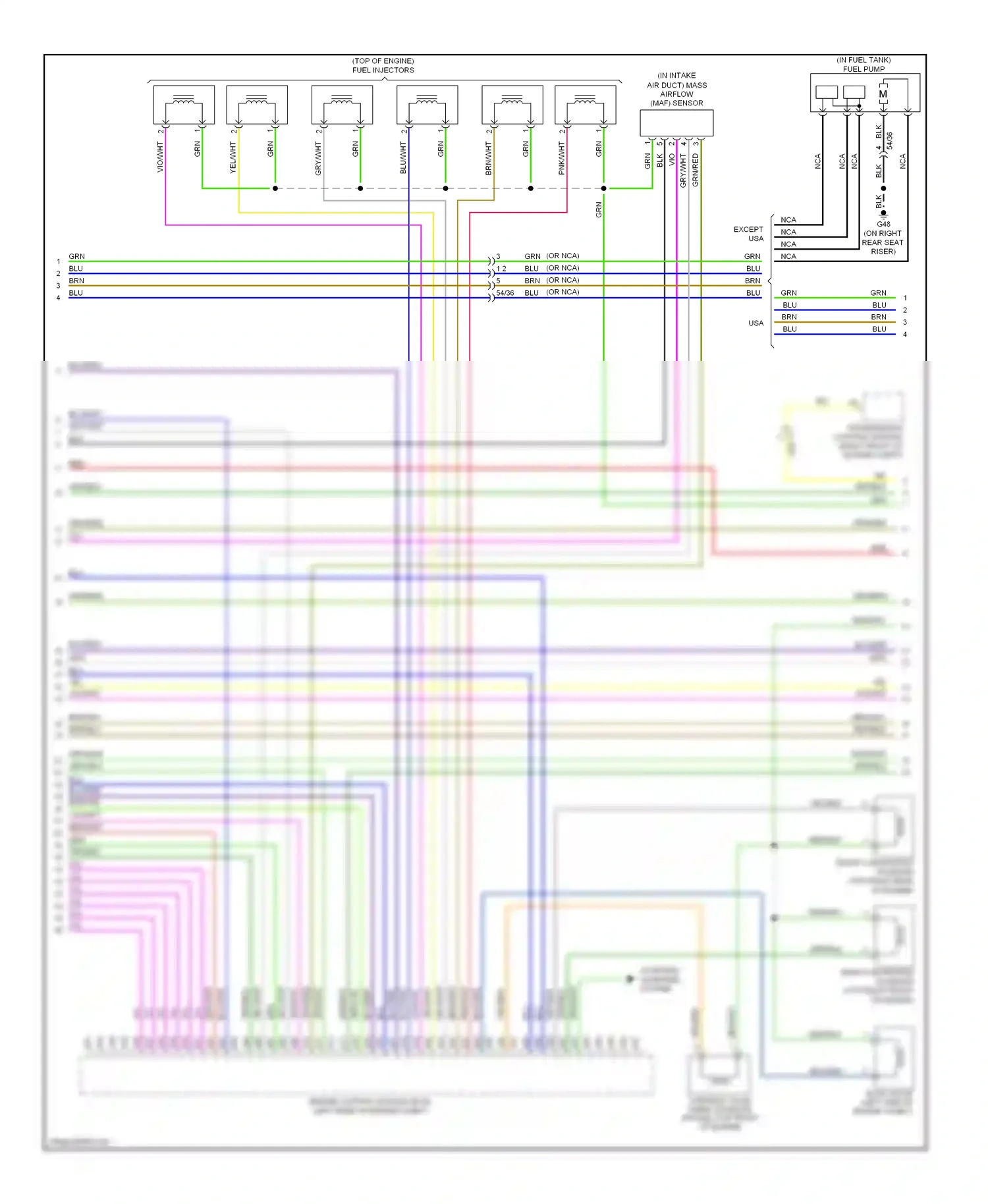 Wiring diagram vio for Volvo XC90 I facelift (2006-2014) (19 of 39)