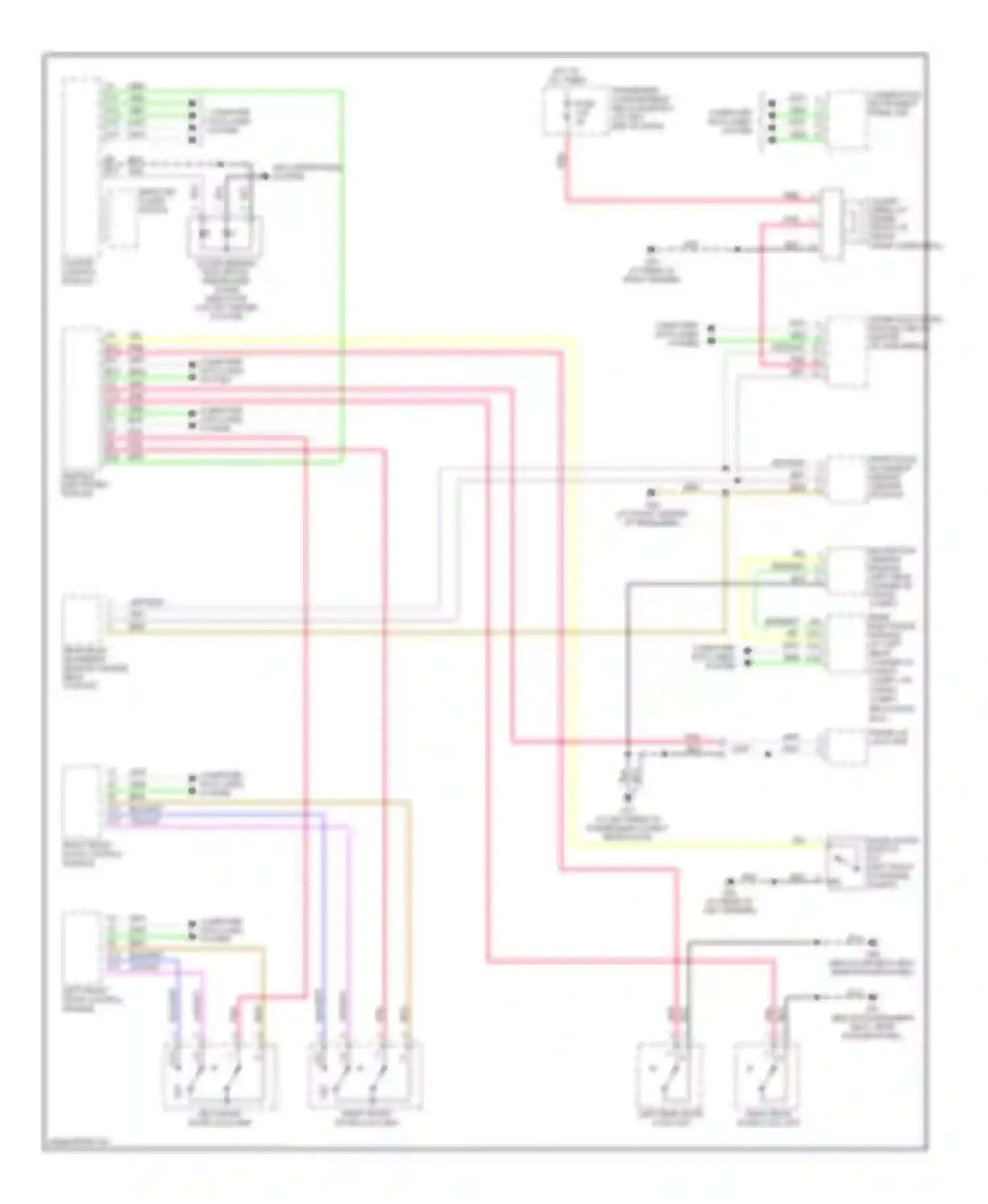 XC90 Volvo I (2002-2006): Forced entry circuit
