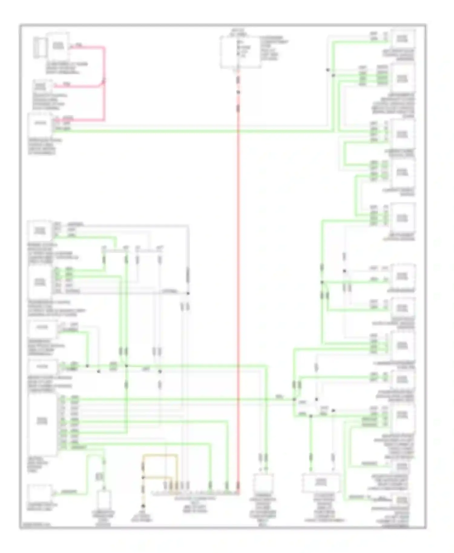 XC90 Volvo I (2002-2006): Computer data lines circuit