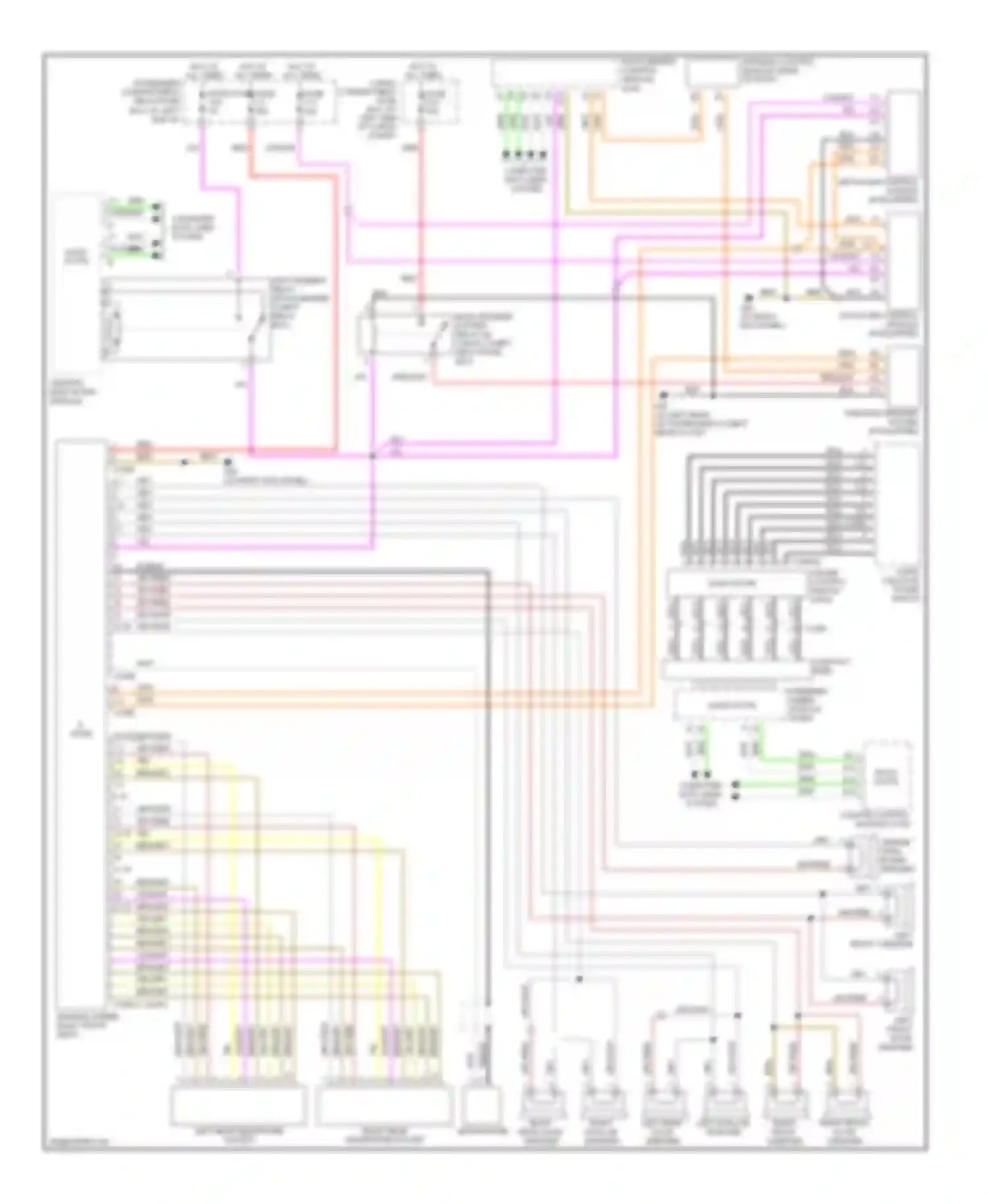 XC90 Volvo I (2002-2006): Radio circuit