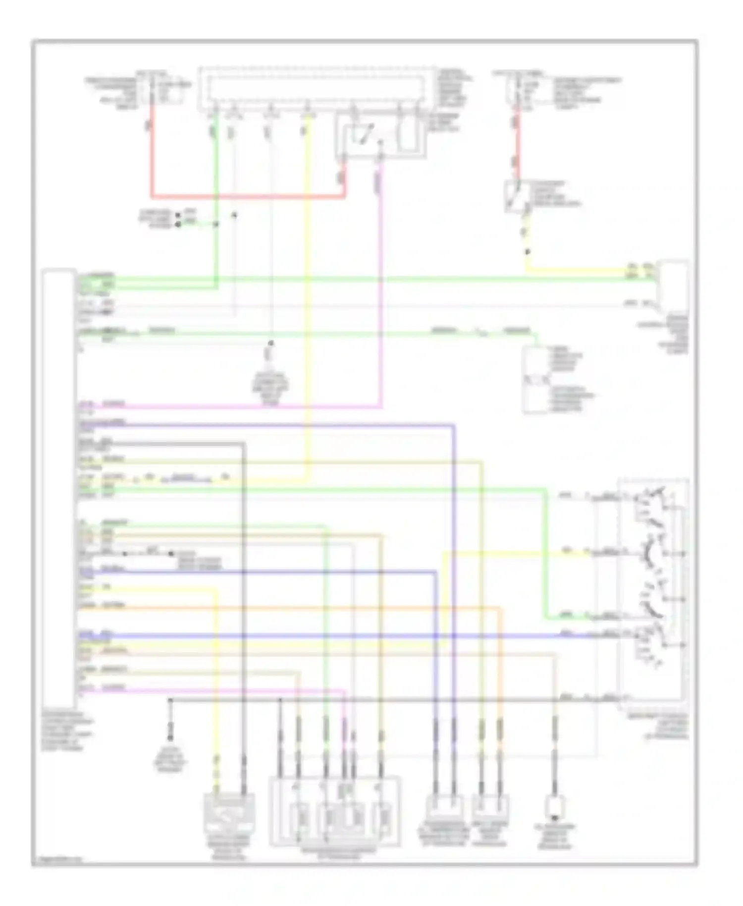 XC90 Volvo I (2002-2006): Transmission circuit, 4t65ev