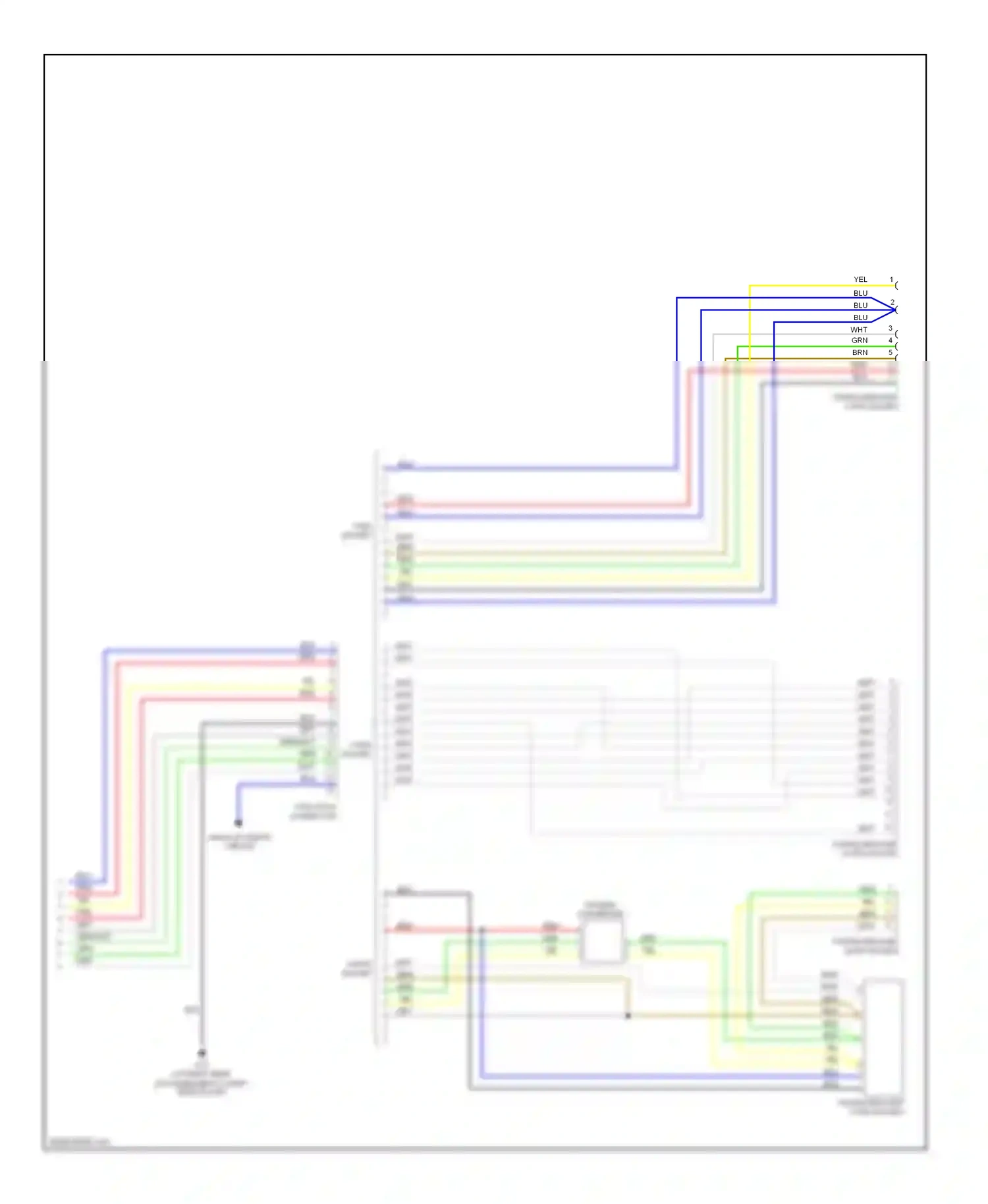 Wiring diagram brn for Volvo XC90 I (2002-2006) (12 of 35)