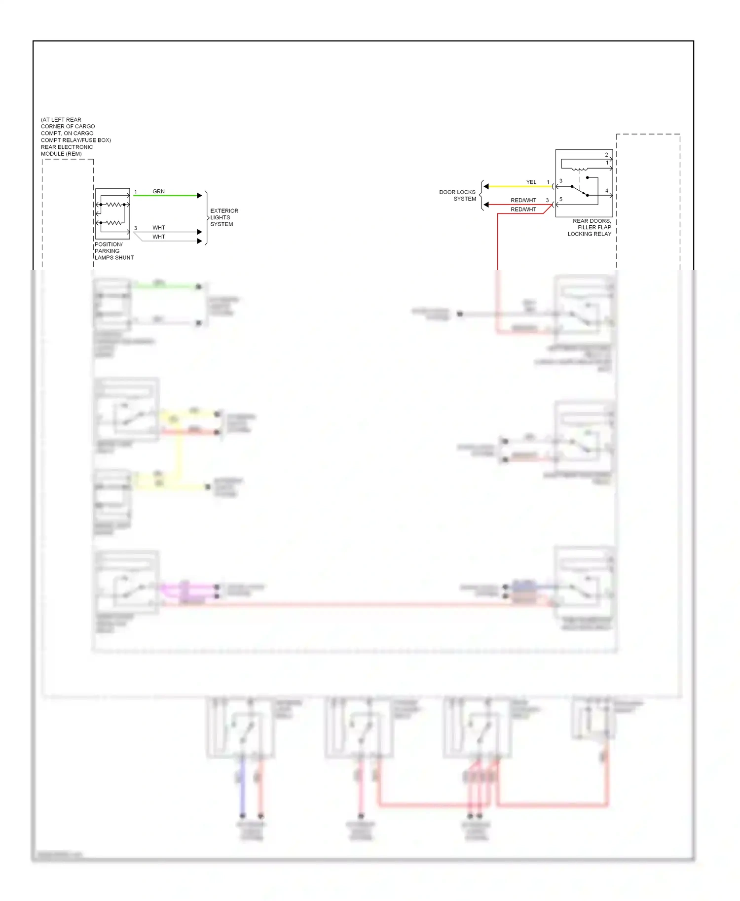 Wiring diagram gry for Volvo XC90 I (2002-2006) (9 of 34)
