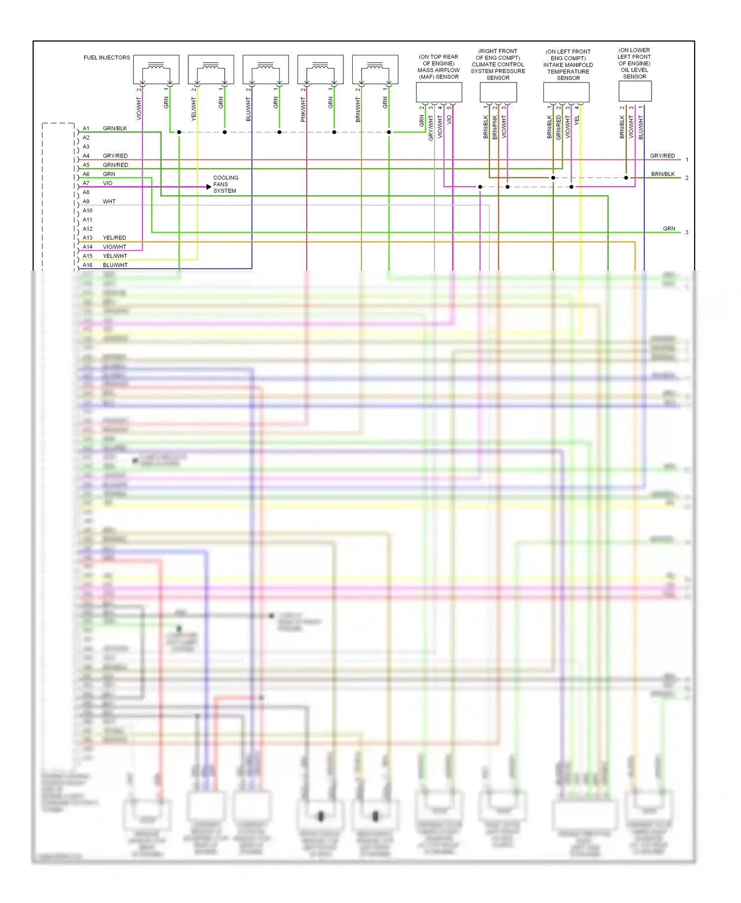 Wiring diagram pnk for Volvo XC90 I (2002-2006) (7 of 21)