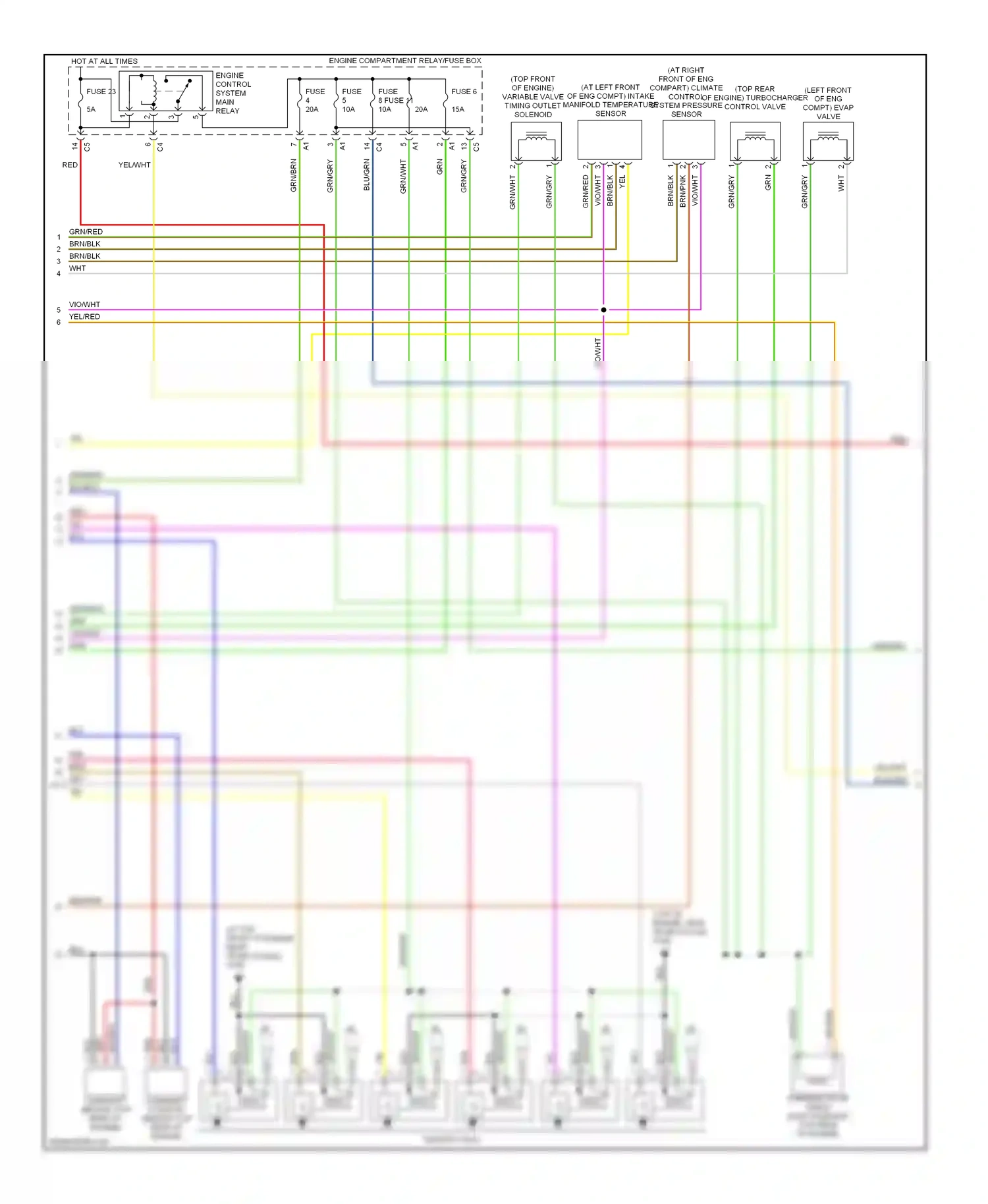 Wiring diagram red for Volvo XC90 I (2002-2006) (20 of 49)