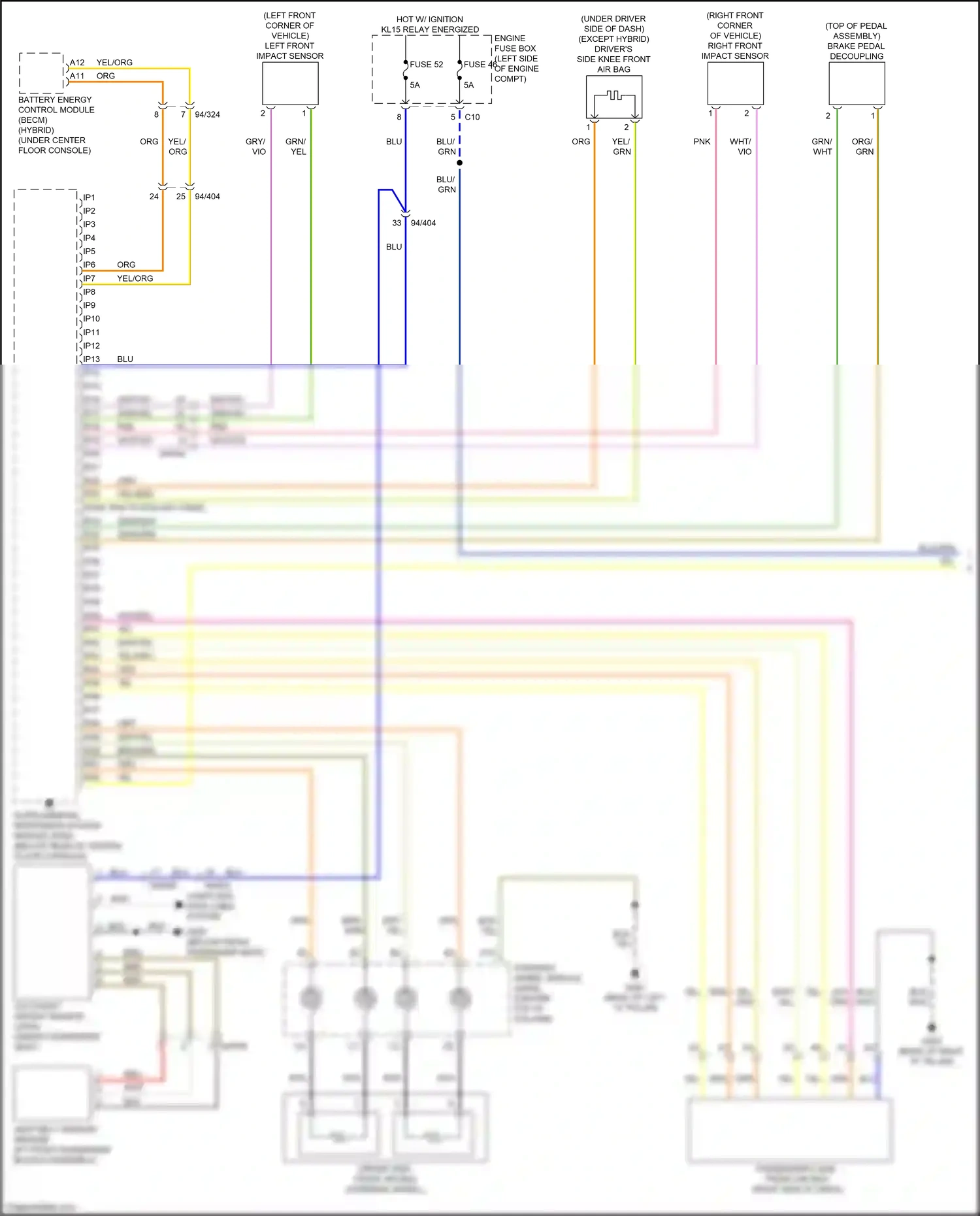 Wiring diagram computer data lines system for Volvo XC90 II facelift (2019-2024) (26 of 67)