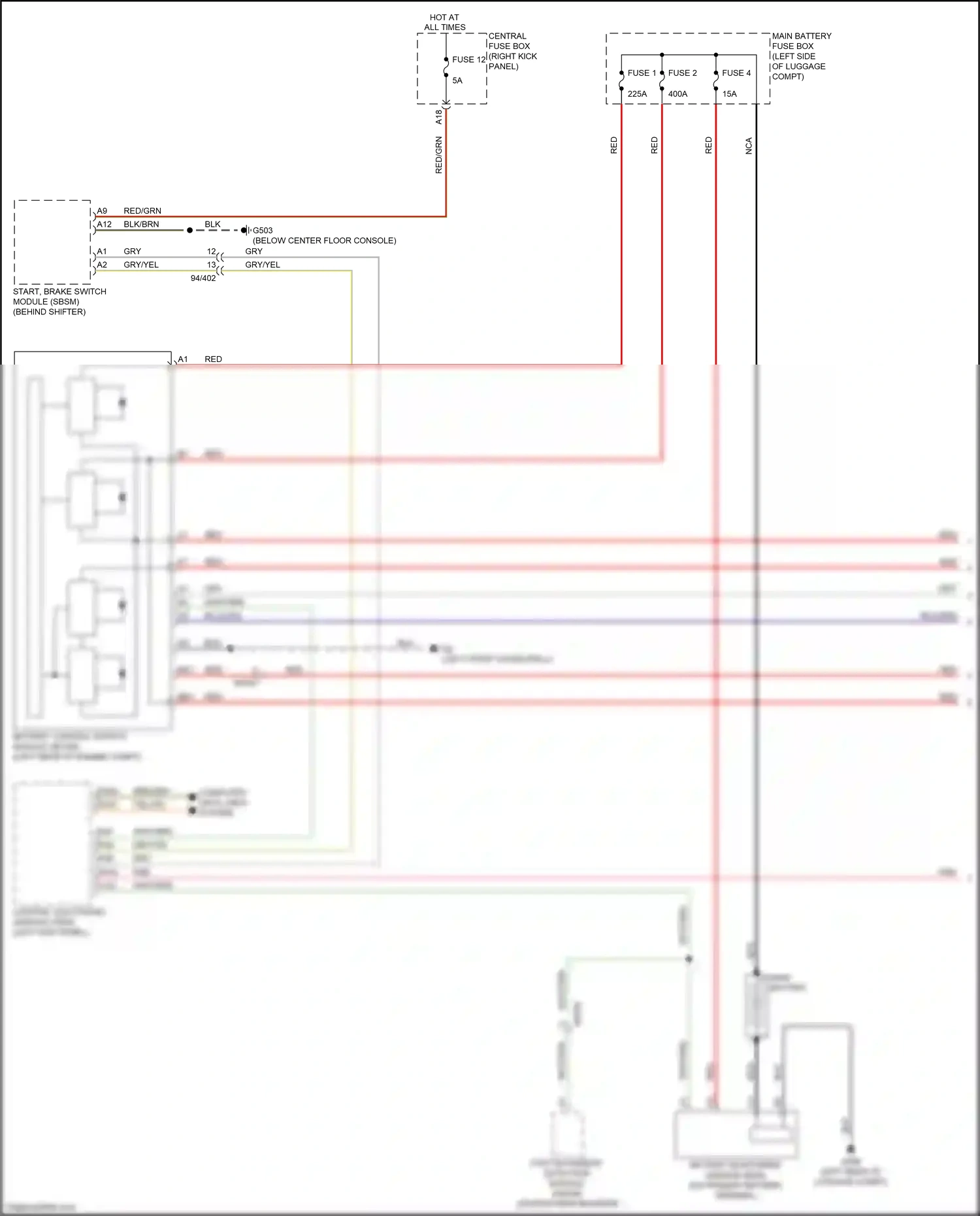 Wiring diagram computer data lines system for Volvo XC90 II facelift (2019-2024) (24 of 67)