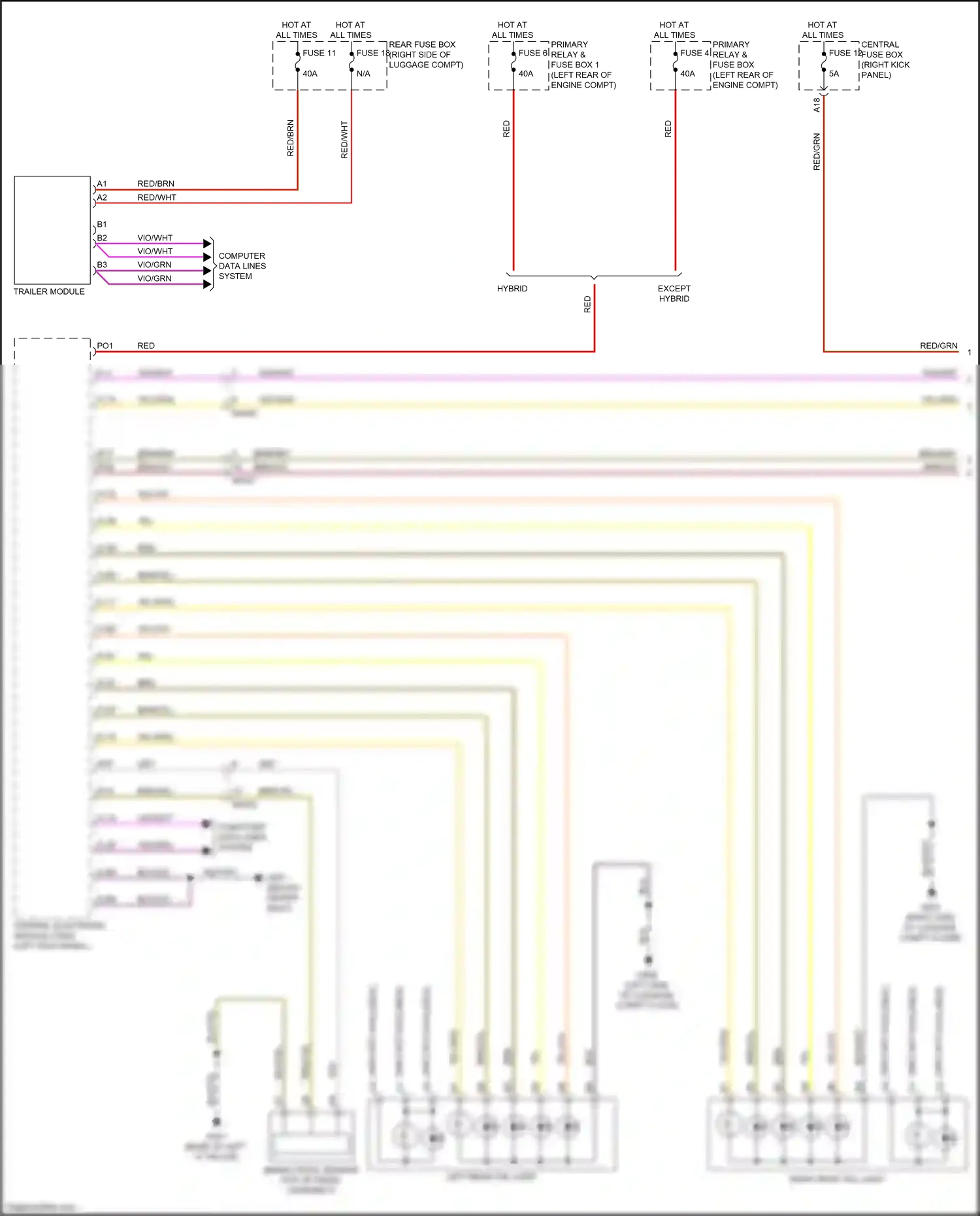 Wiring diagram computer data lines system for Volvo XC90 II facelift (2019-2024) (33 of 67)