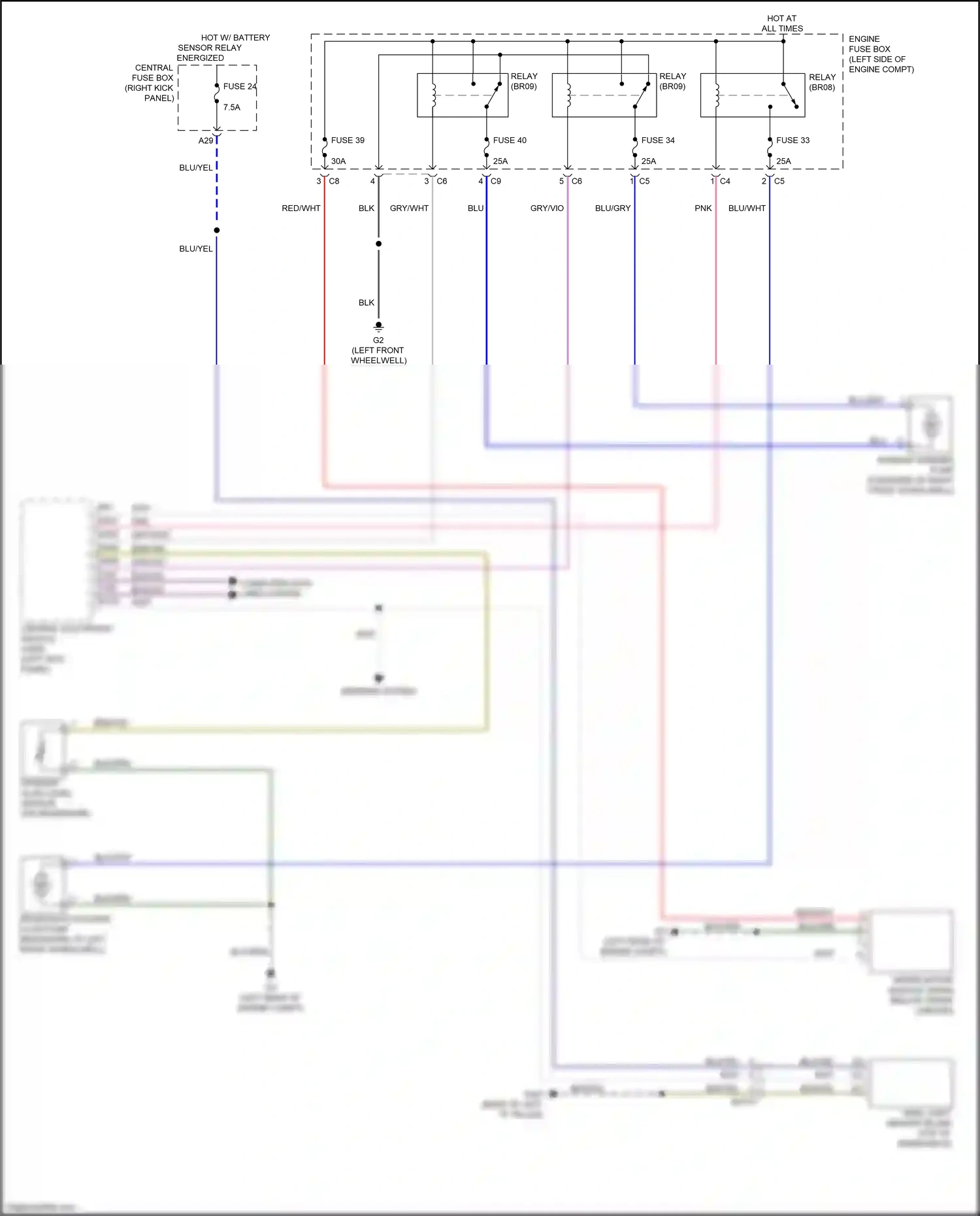 Wiring diagram computer data lines system for Volvo XC90 II facelift (2019-2024) (21 of 67)