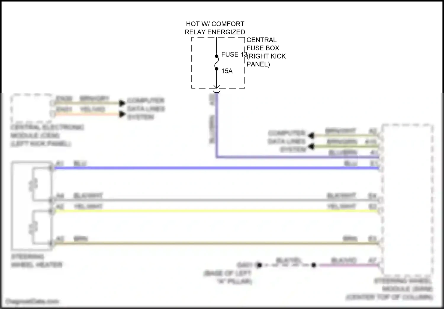 Wiring diagram computer data lines system for Volvo XC90 II facelift (2019-2024) (48 of 67)