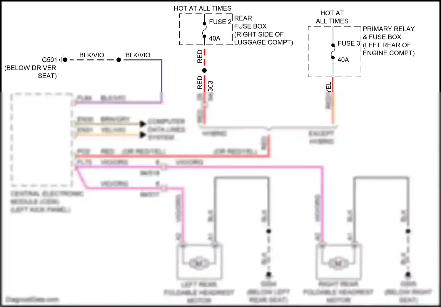 Wiring diagram computer data lines system for Volvo XC90 II facelift (2019-2024) (56 of 67)